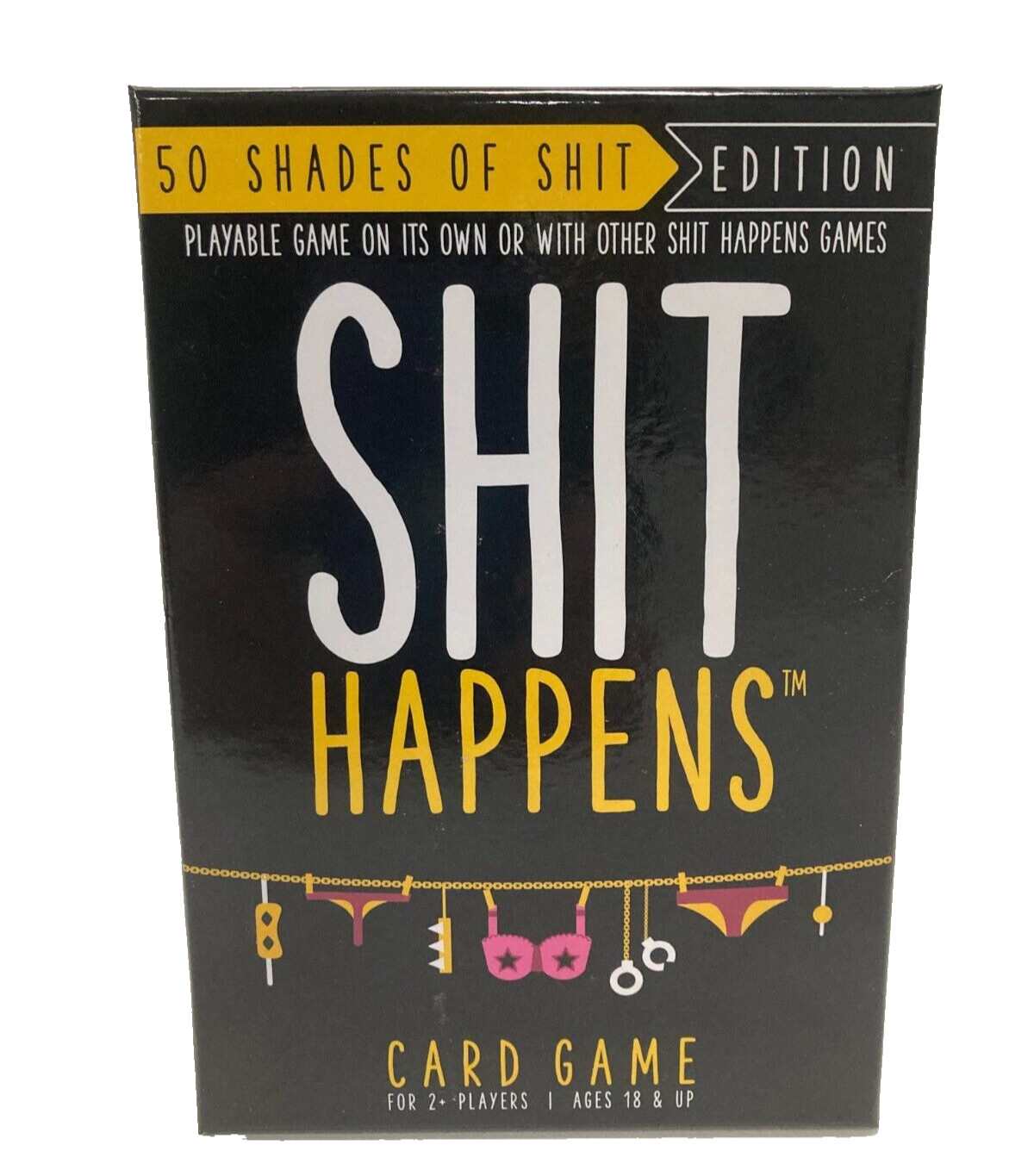 Sh!t Happens Card Game, 50 Shades of Sh!t Edition, 2+ Players Ages 18+