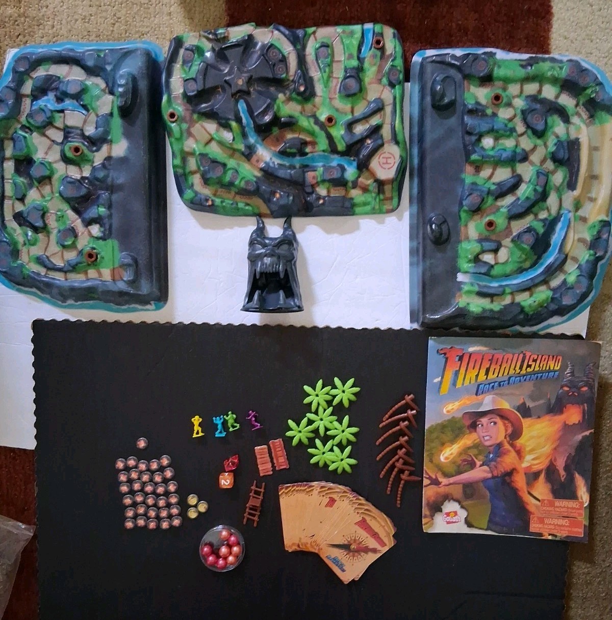 Fireball Island The Curse of Vul-Kar Restoration Games PLEASE READ