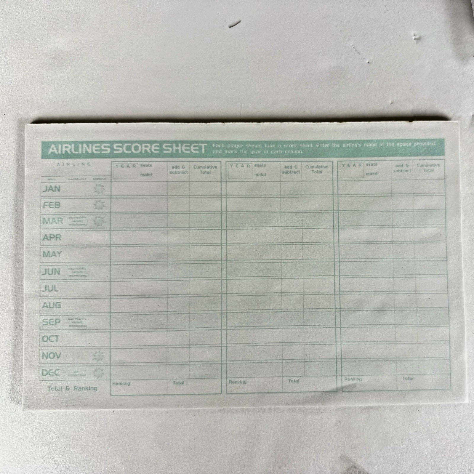 Airlines 2 United States – COMPLETE – Avalanche Press 1998 – 220 Cards
