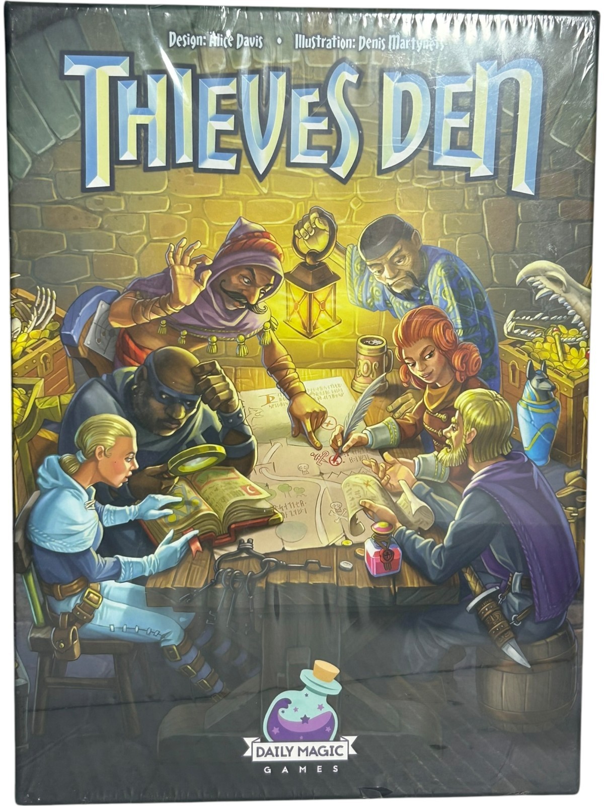 Thieves Den Board Game New Sealed 2-5 Players Ages 10+ Daily Magic Games