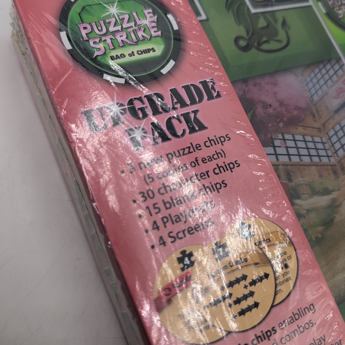 Puzzle Strike Bag Of Chips Upgrade Pack SEALED Sirlin Games