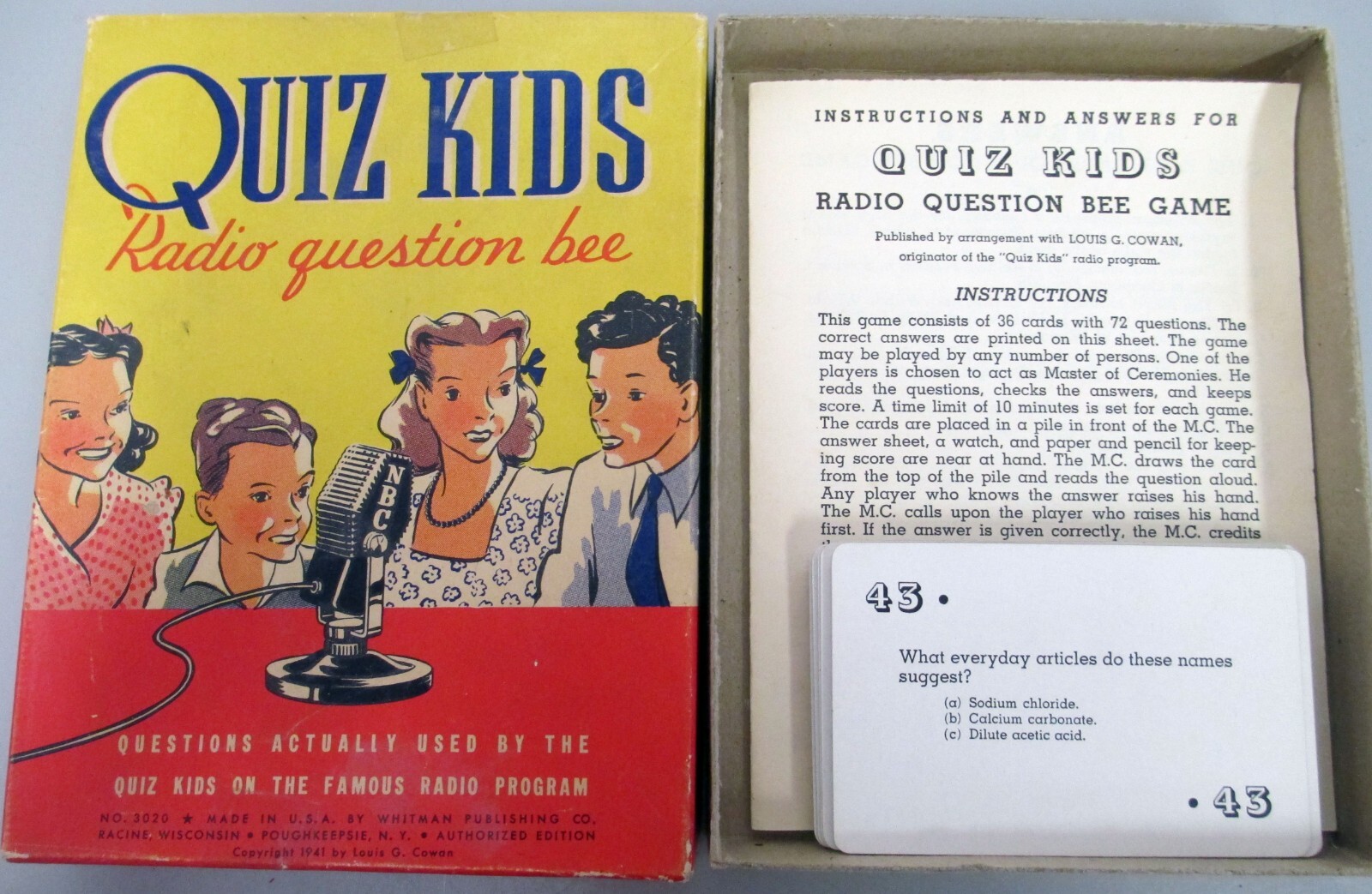 VTG 11 OLD GAMES, POLLYANA, FLINCH, CONTACT, MAKE A MILLON, QUIZ KIDS, DOMINOES