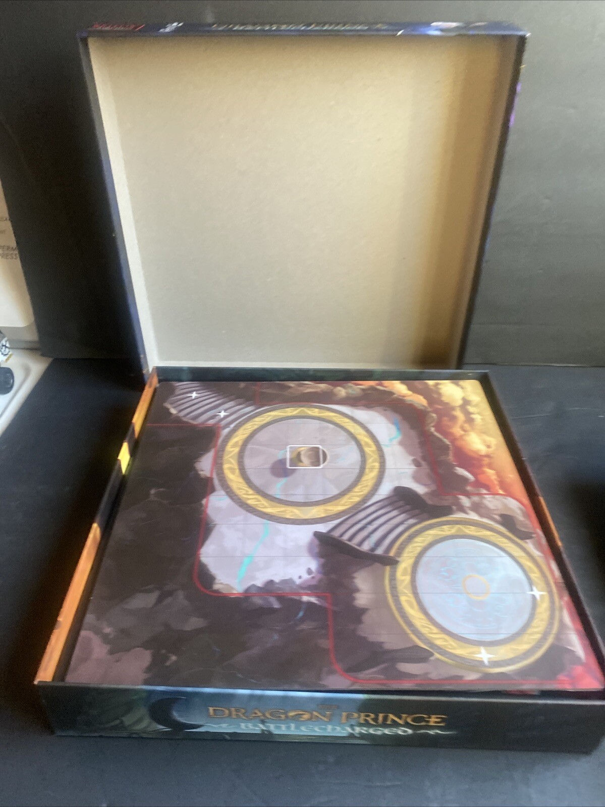 The Dragon Prince Battlecharged Board Game – BrotherWise Games – Complete -Used