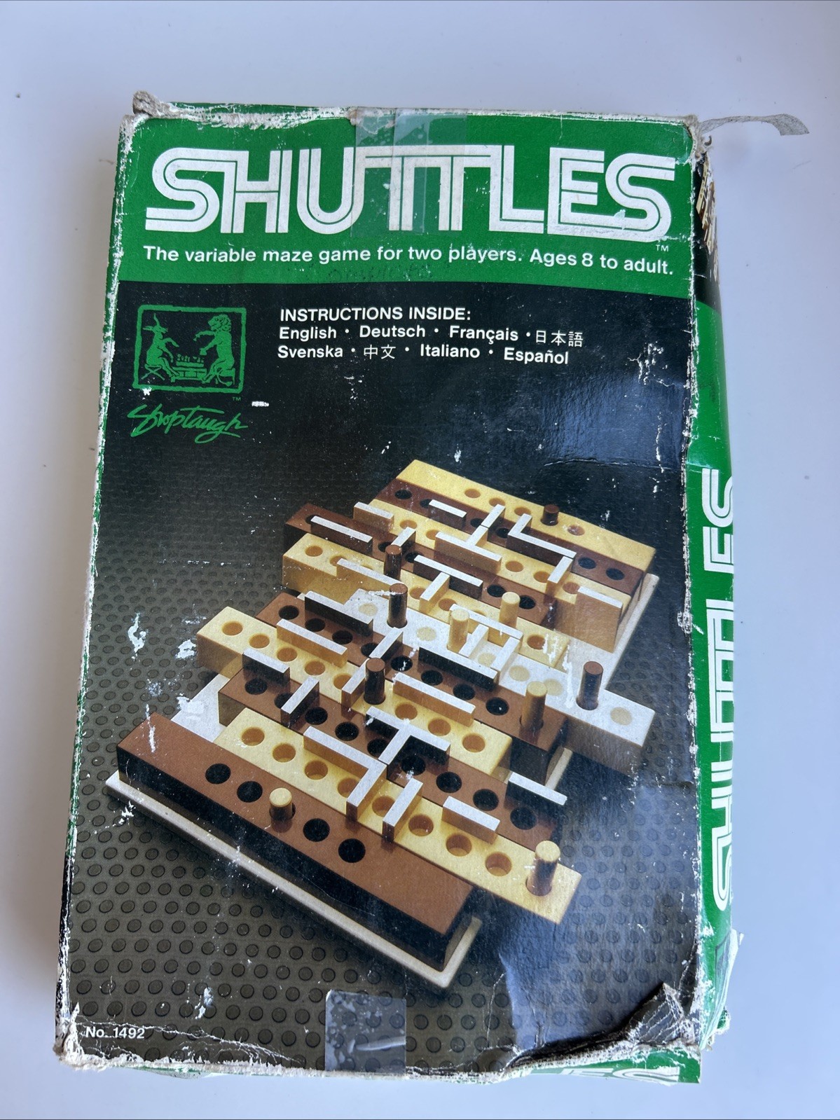 Shuttles Variable Maze Game COMPLETE Shoptaugh No. 1492 Strategy Puzzle