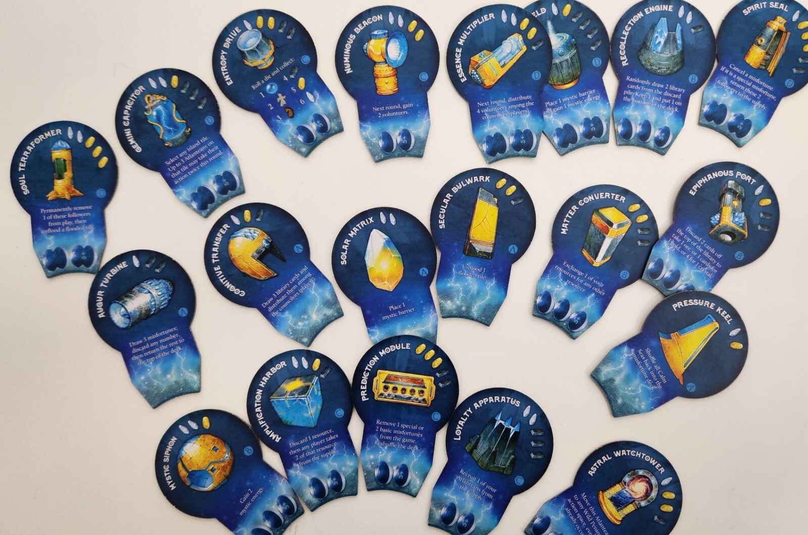 Atlantis Rising Monstrosities+Core Game+Extras Kickstarter by Elf Creek (NIS)
