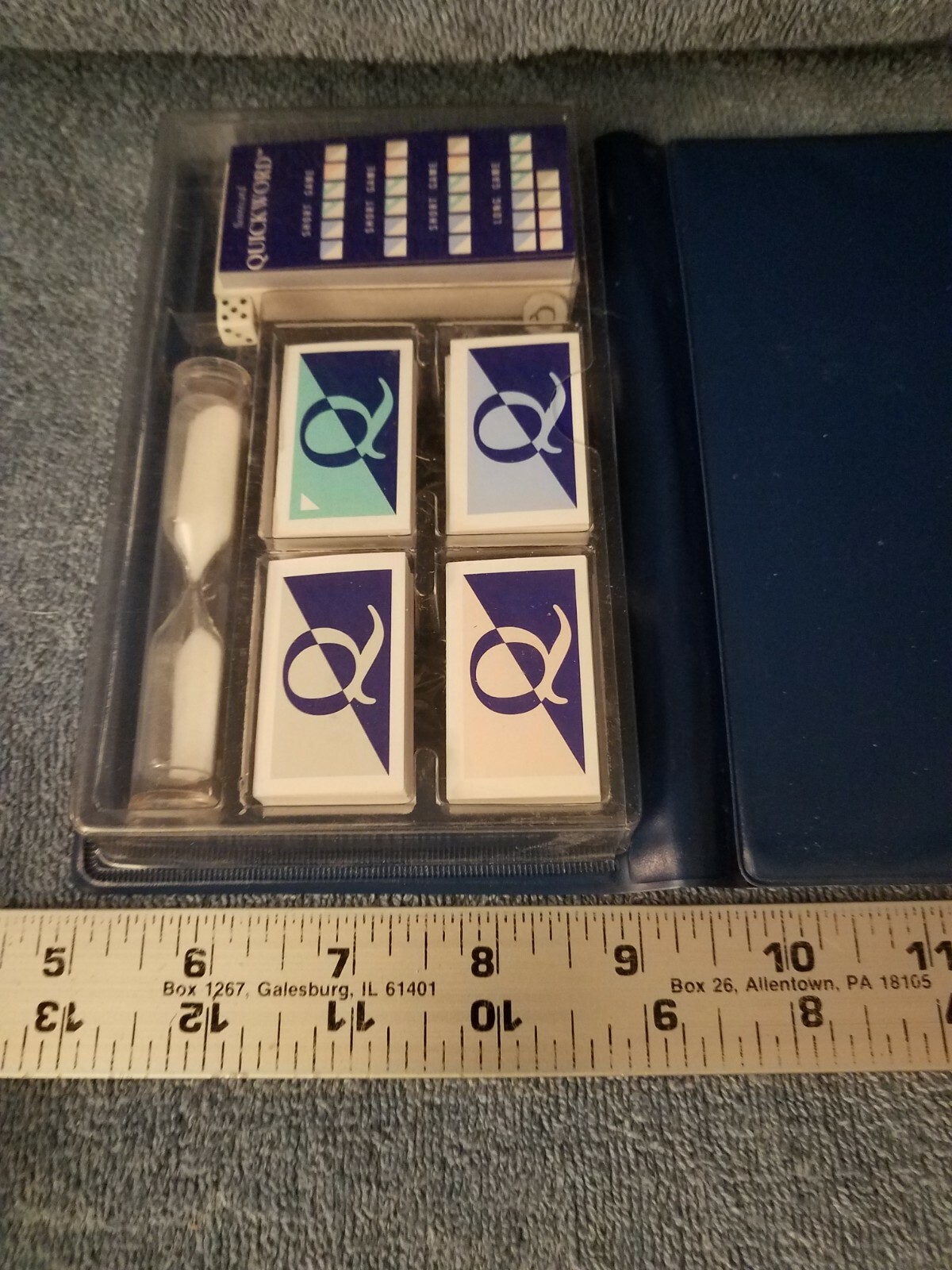 Quickword board game Magnetic travel Edition Ultimate word game Complete