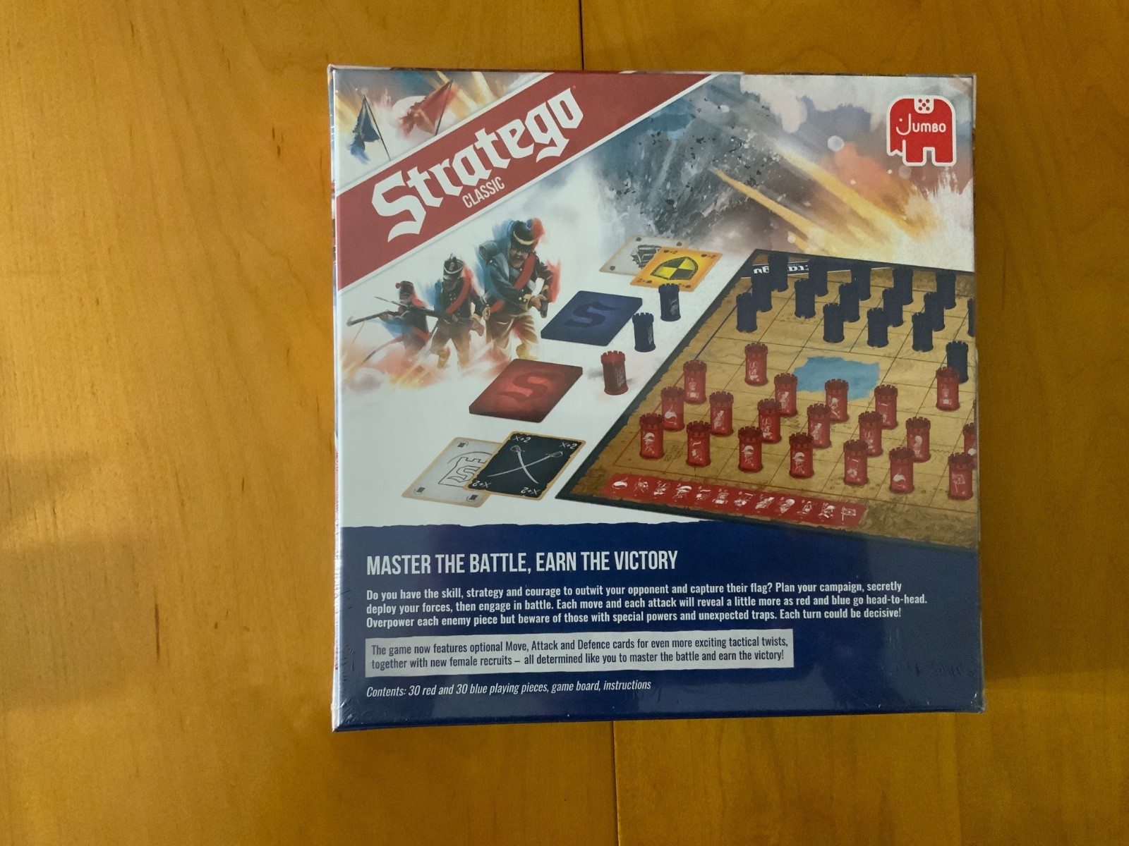 NEW & SEALED! Stratego Classic Board Game War Strategy Game With Battle Cards