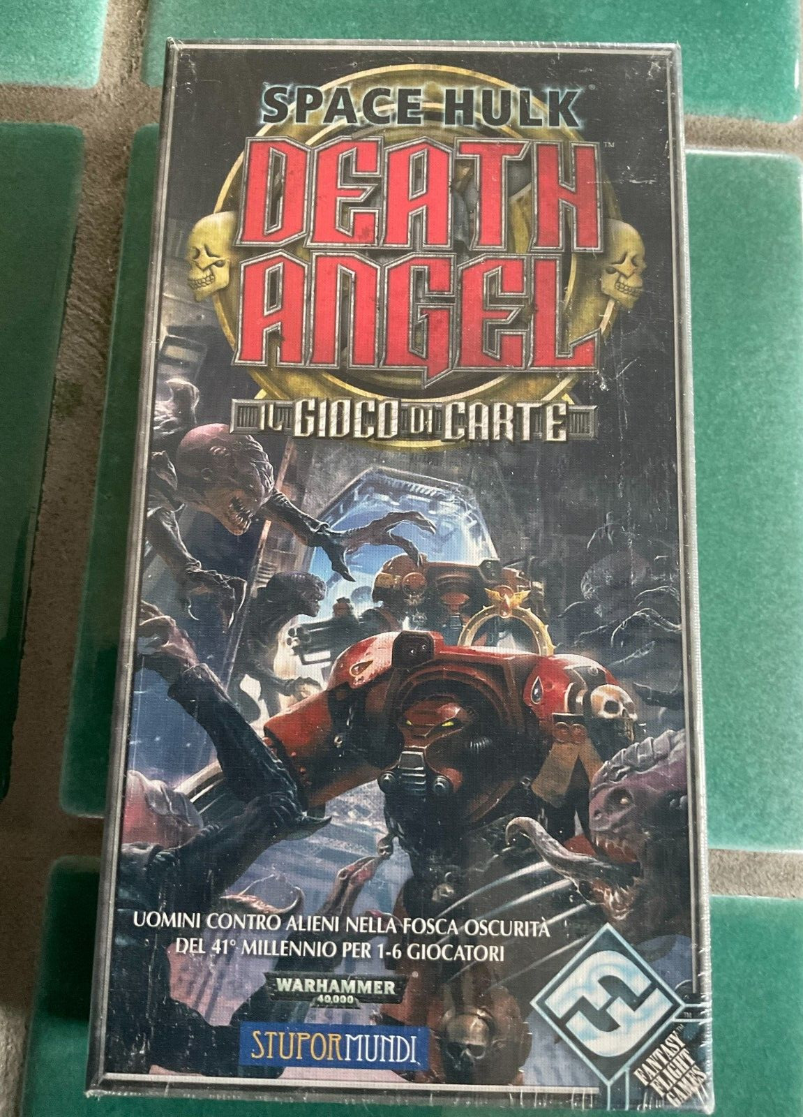 Space Hulk DEATH ANGEL Il Gioco Di Carte ITALIAN Edition Warhammer 40K in shrink