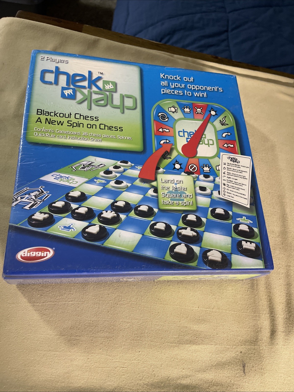 Diggin Boardgame Chek Chek Box SW (New)
