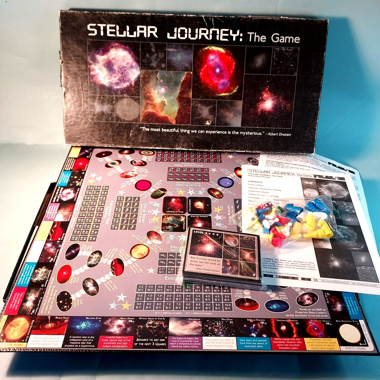 Stellar Journey: The Game ~ Adventure in Space and Time Excellent Unused