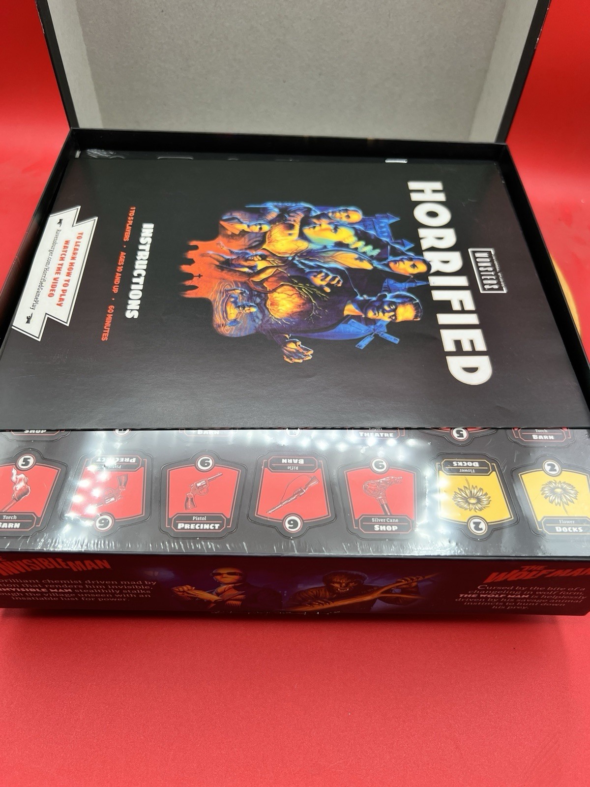 Horrified Universal Monsters Strategy Board Game Ravensburg
