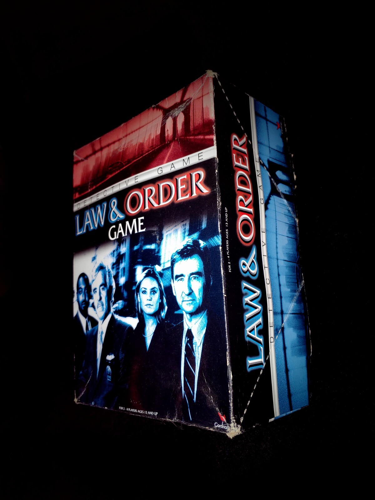RARE! VINTAGE Law & Order Detective Board Game 4 Player Game New in Open Box HTF
