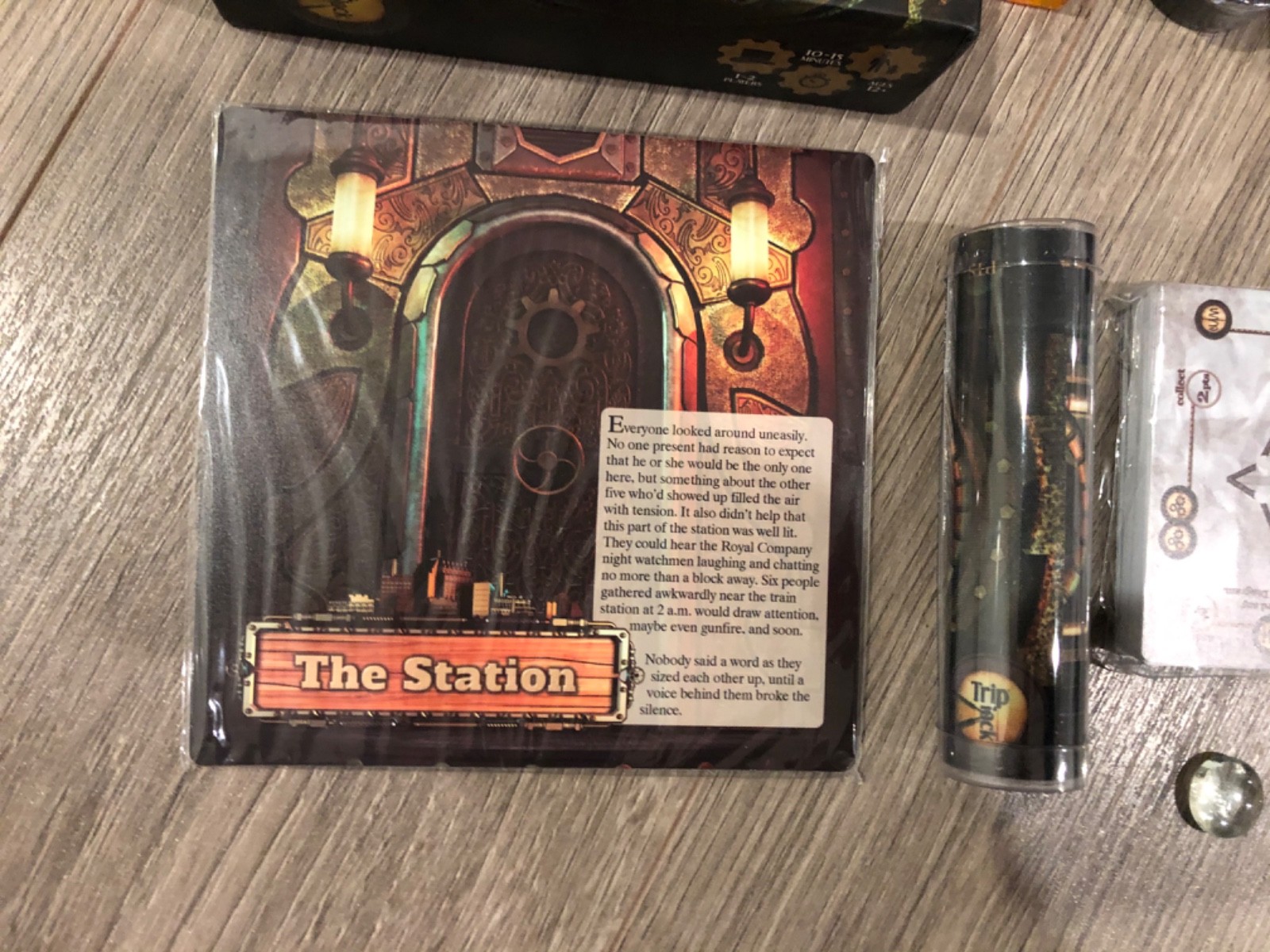 Trip Lock board game Carlson Chip Theory (some components are still sealed)