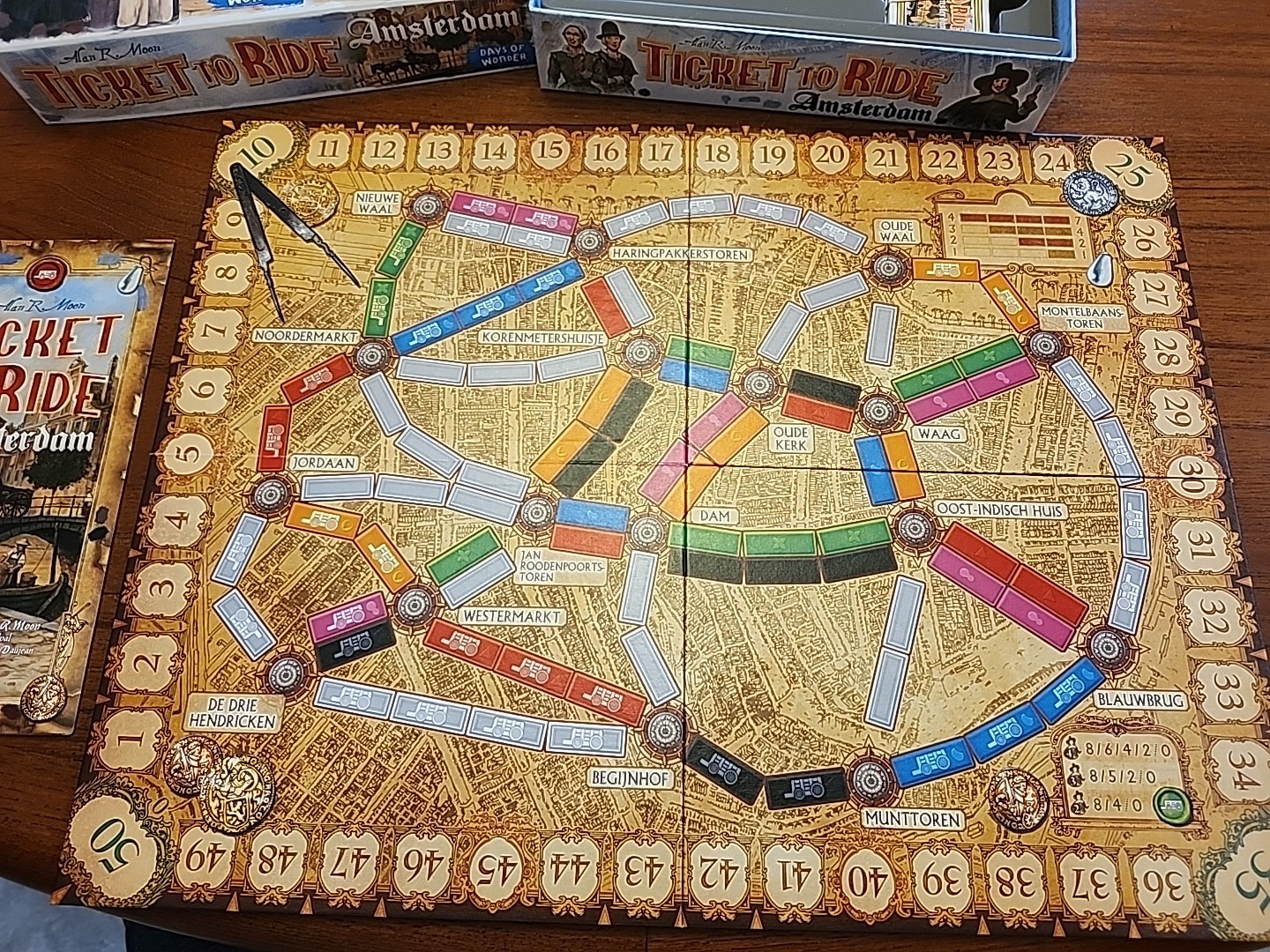 Alan R. Moon Ticket To Ride – Amsterdam