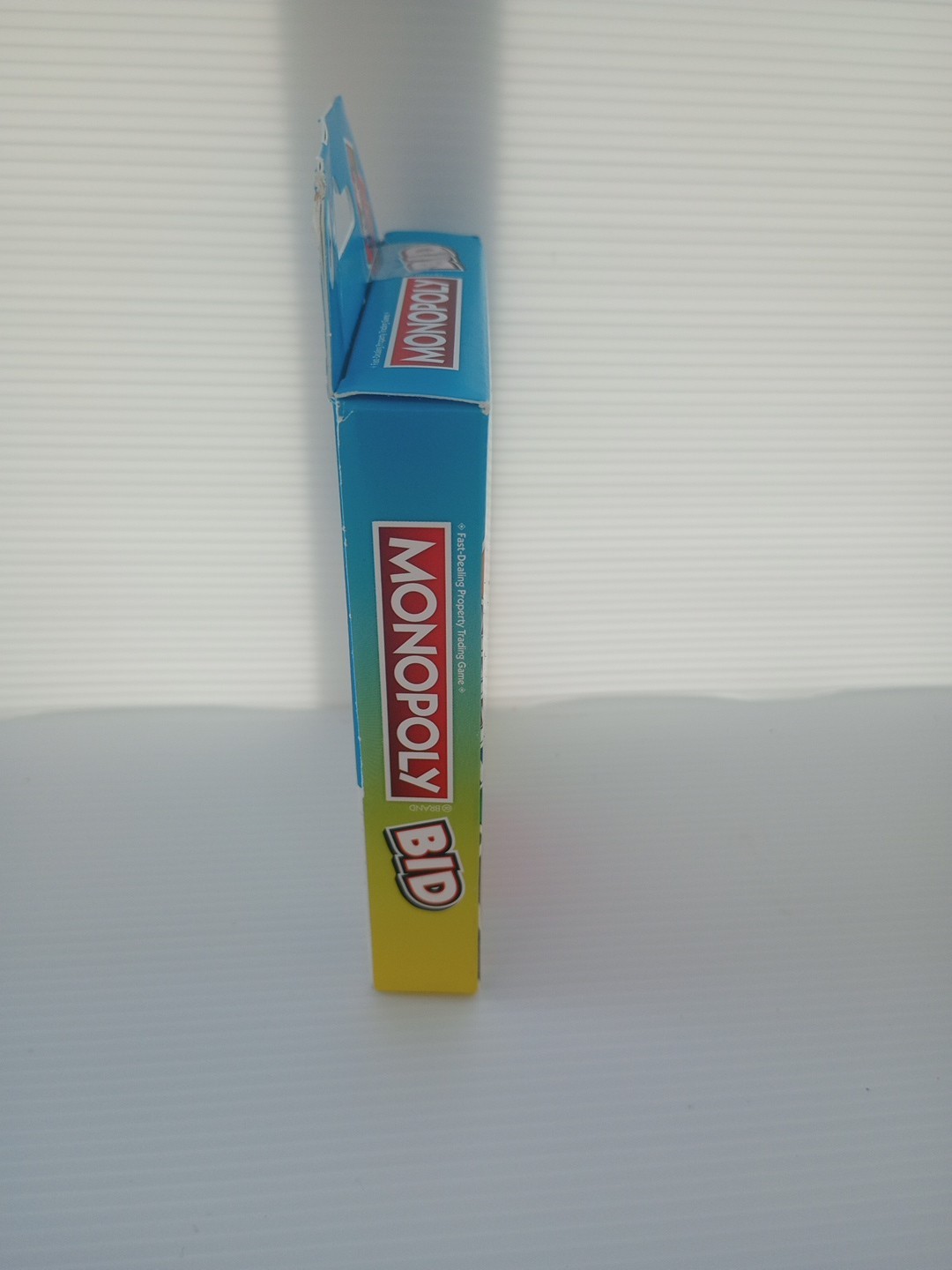 Monopoly Bid Game, Quick-Playing Card Game for 4 Players