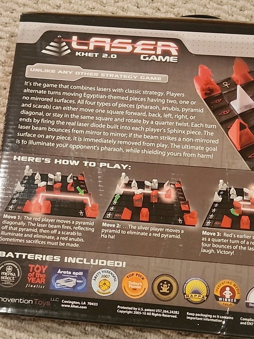 Innovention Toys The Laser Game Board Games – TINN01 Lightly Used