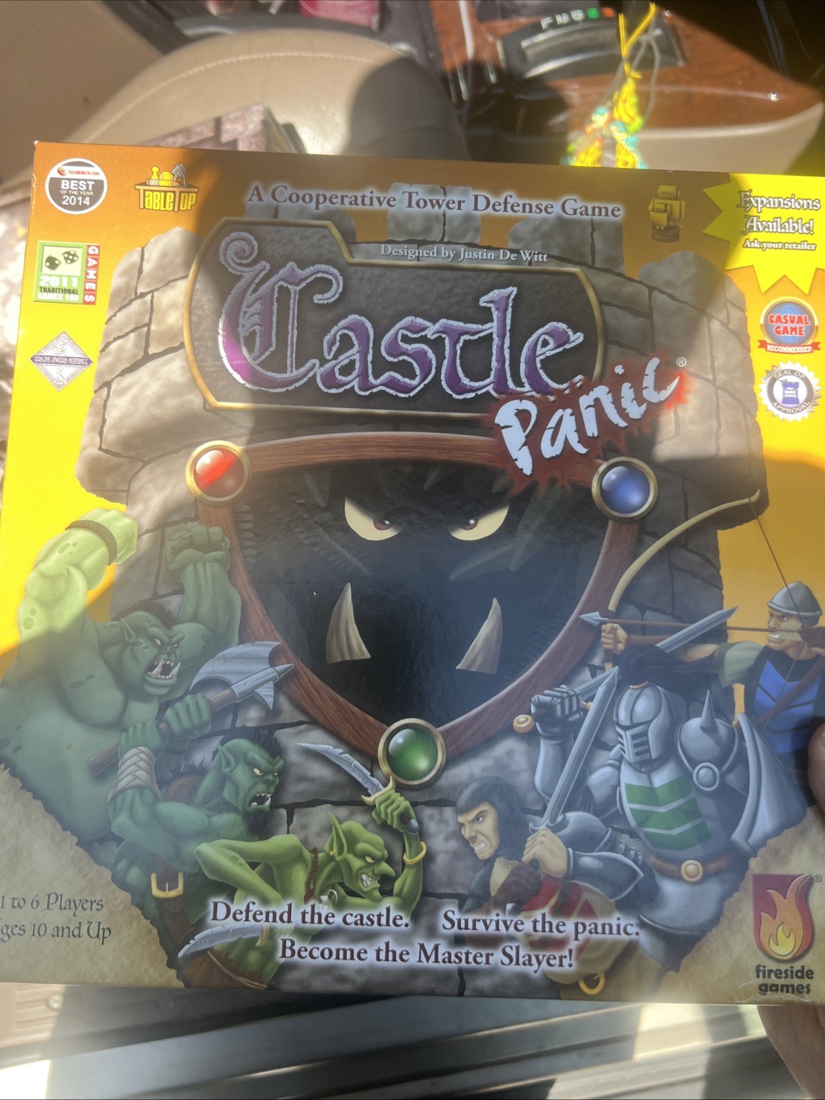 Castle Panic Board Game 1st Edition, 14th Printing Sealed New Unopened NIB 2016