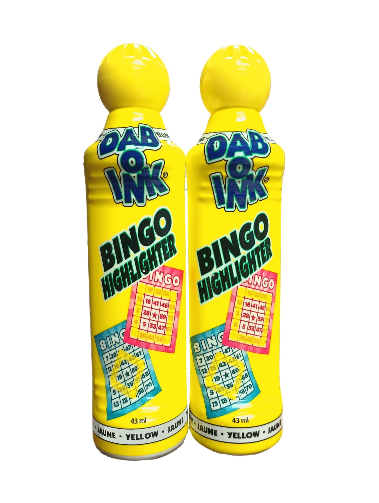Highlighter Bingo Dauber Yellow Set of Two