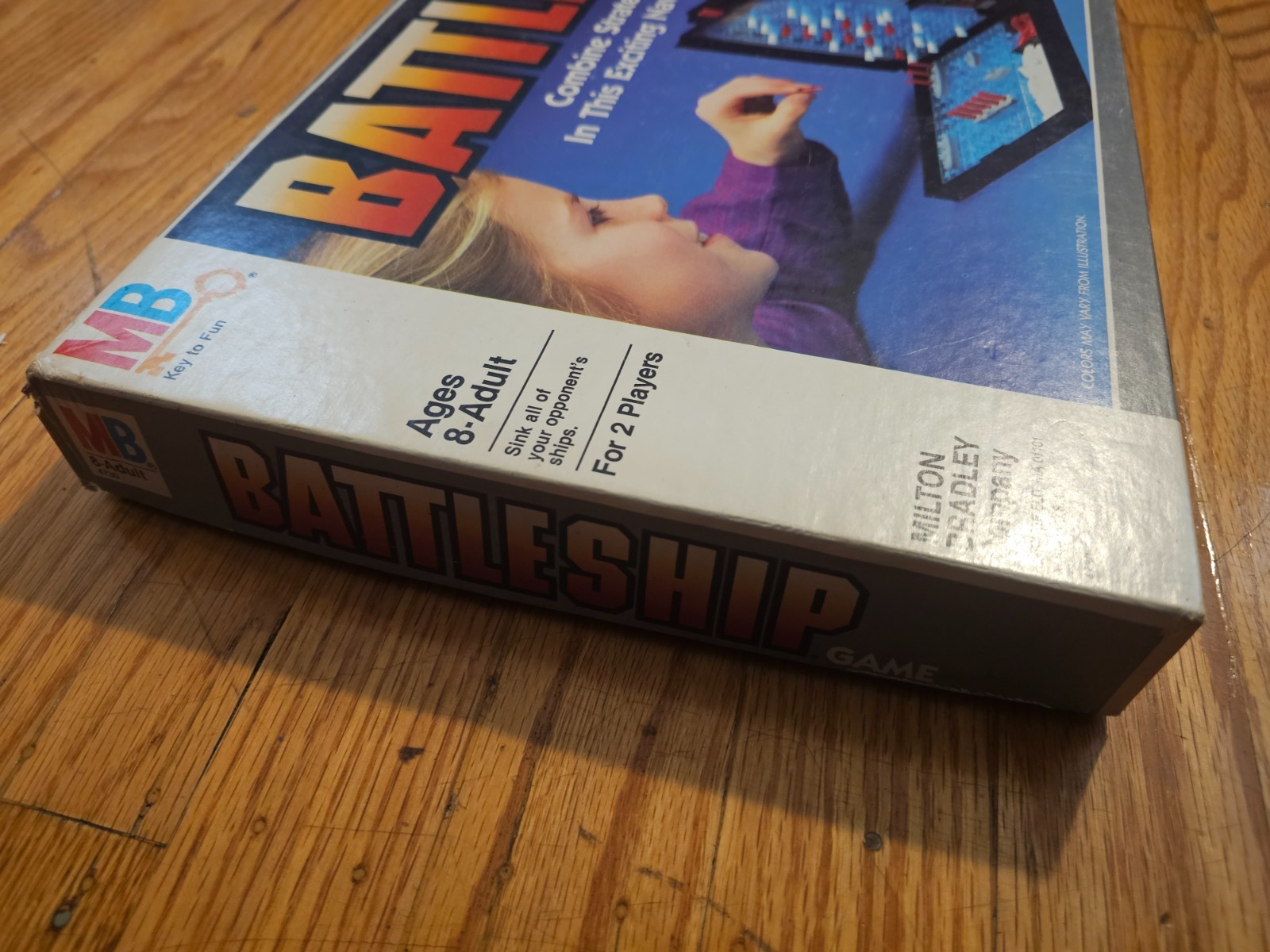 Vintage Battleship Board Game 1990 Milton Bradley Classic Naval Combat Complete