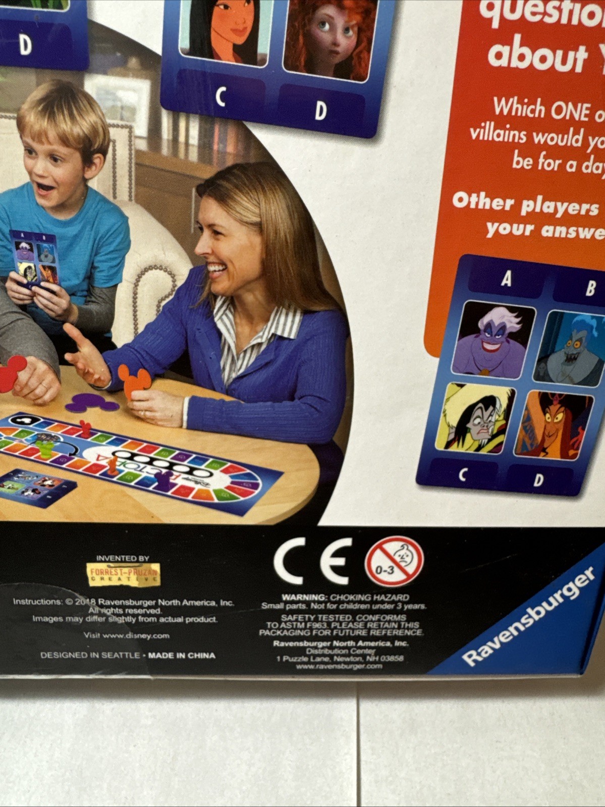 Pictopia Disney Edition The Ultimate Picture Trivia Family Game Ravensburger New