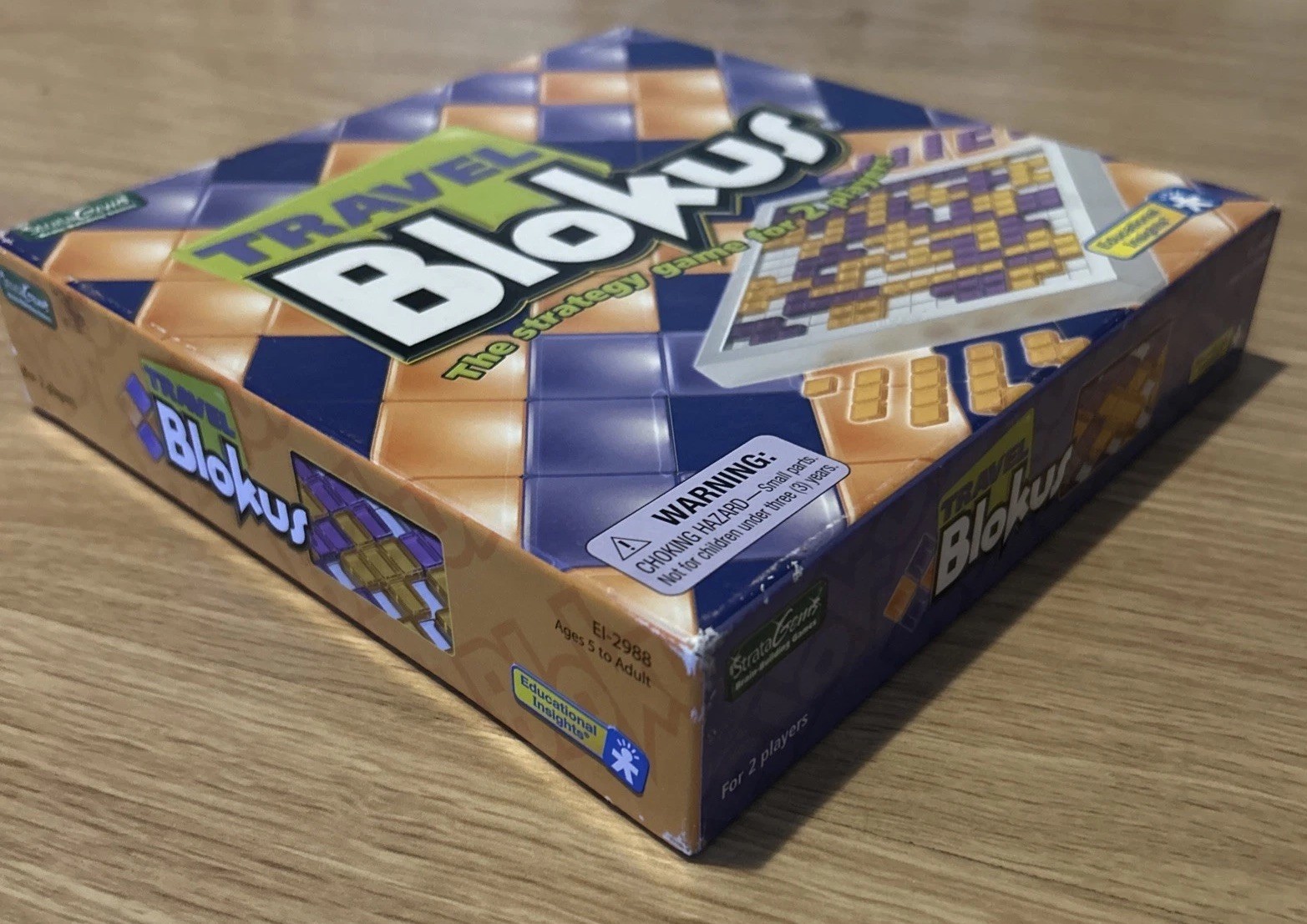 **COMPLETE** Travel Blokus 2005 includes Storage Trays – Entertainment On The Go