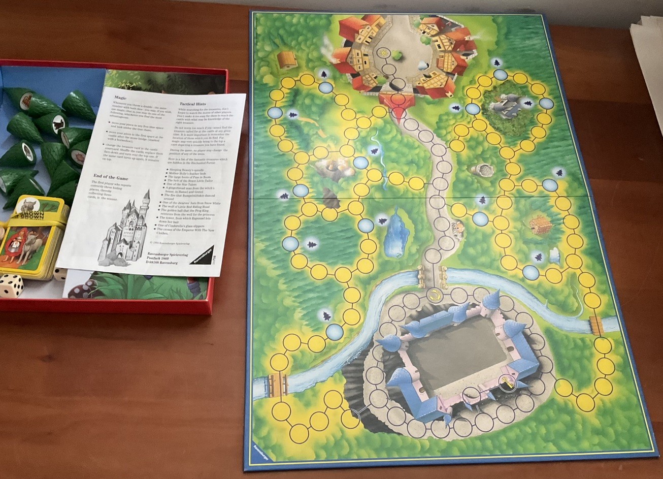 Ravensburger Enchanted Forest Board Game 1994 Complete in Box