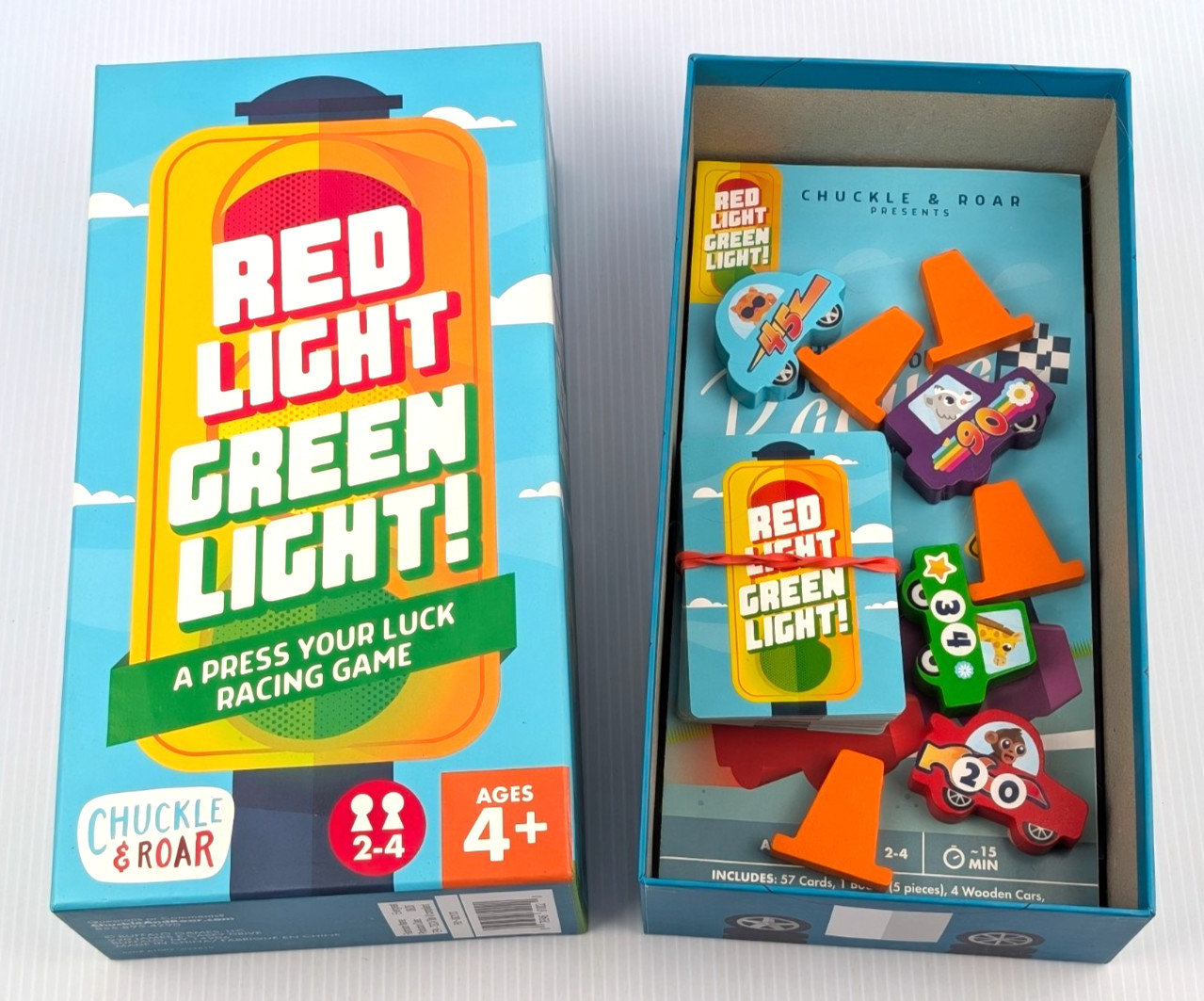 Red Light Green Light A Press Your Luck Racing Game 100% COMPLETE Chuckle & Roar