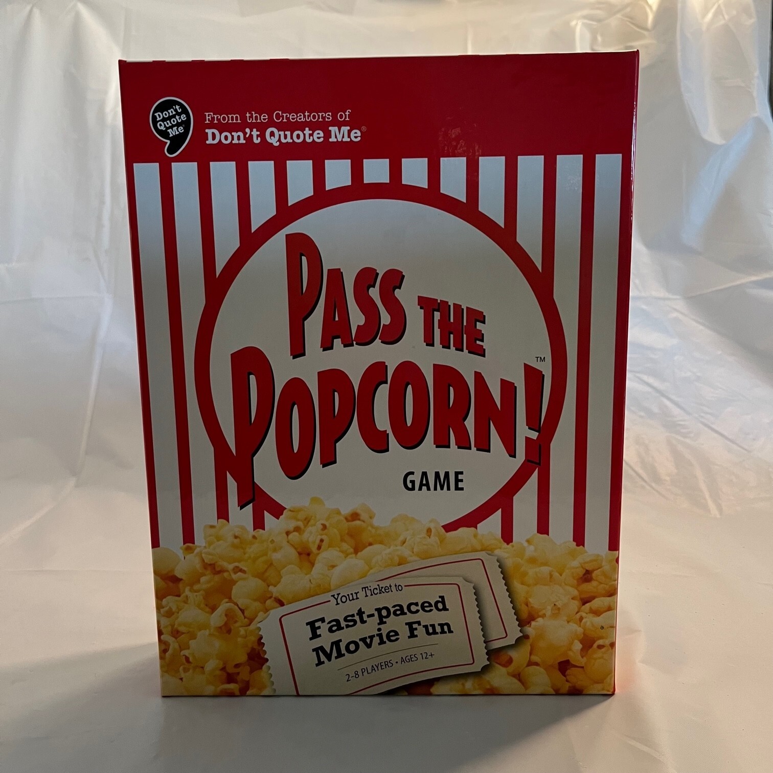 Pass The Popcorn Game Fast Paced Movie Fun Great For Family Game Night 2008