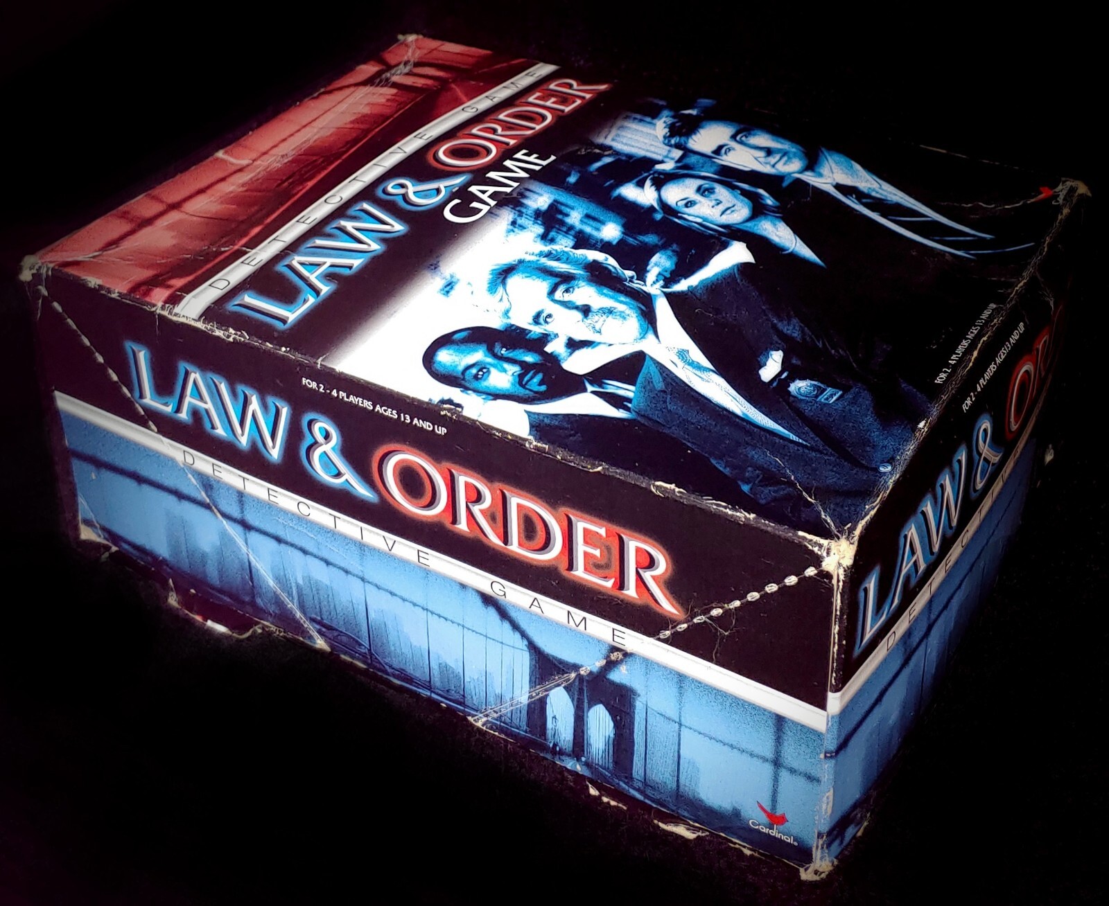 RARE! VINTAGE Law & Order Detective Board Game 4 Player Game New in Open Box HTF