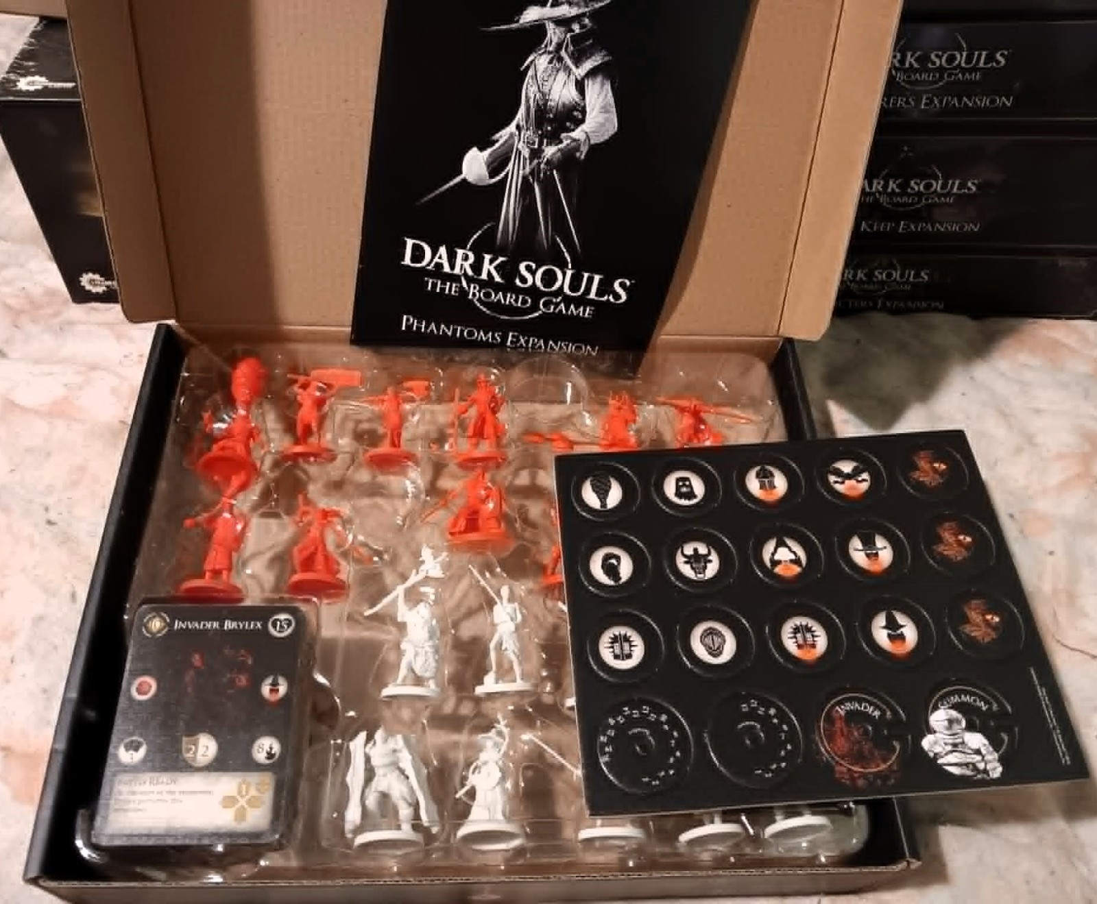 Dark Souls Board Game with Expansions, Kickstarter, Never Played