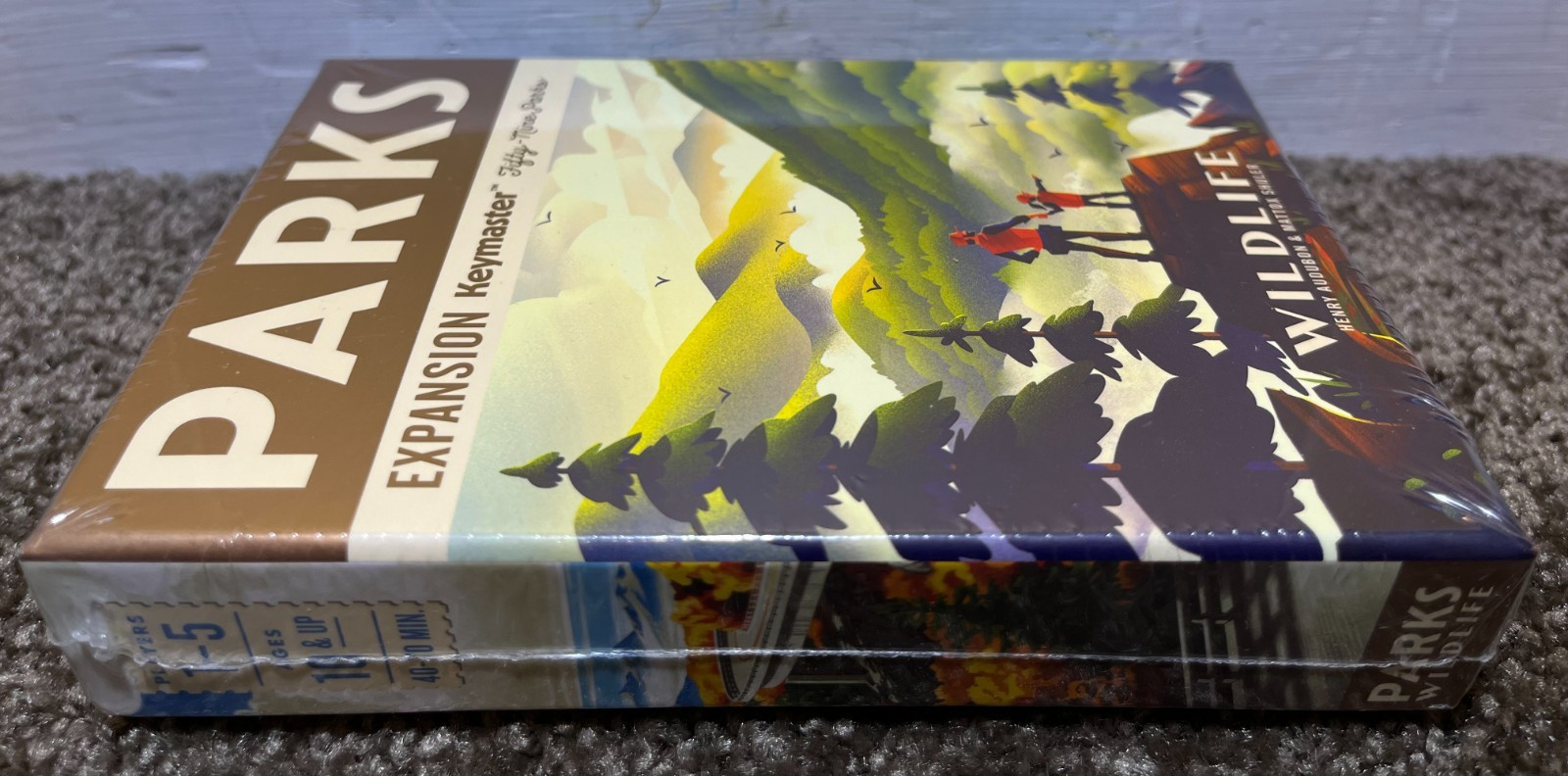 Keymaster Games: PARKS Board Game 1st Ed + Nightfall & Wildlife Expansions (NIS)
