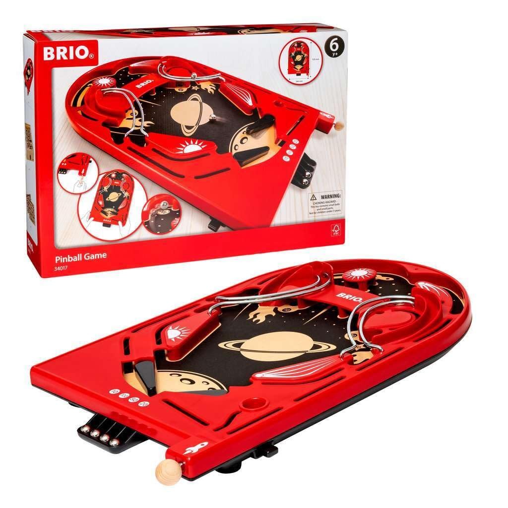 BRIO 34017 Pinball Game – Classic Vintage Arcade Style | Engaging Brain Game…