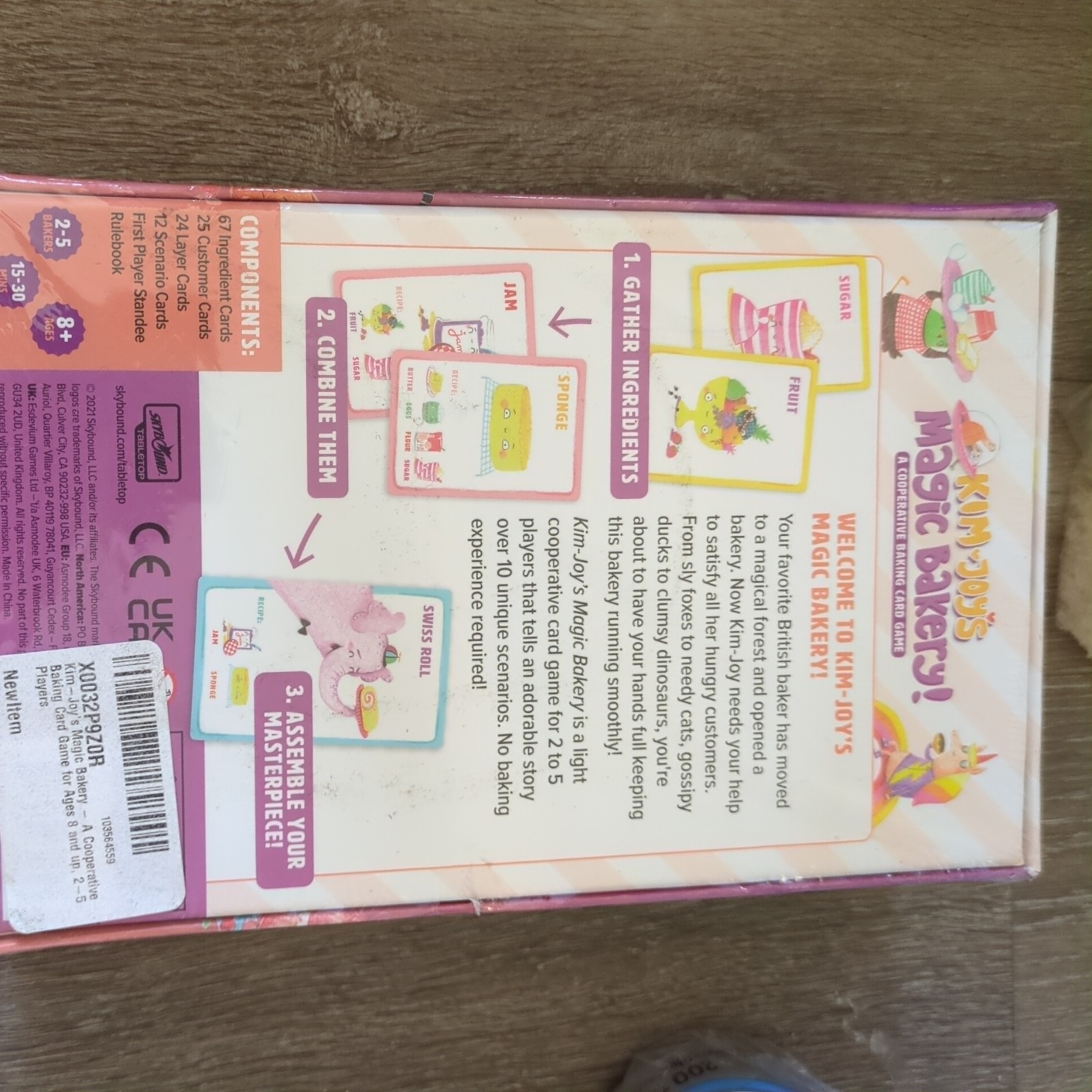 Kim Joys Magic Bakery A Cooperative Baking Card Game New Sealed