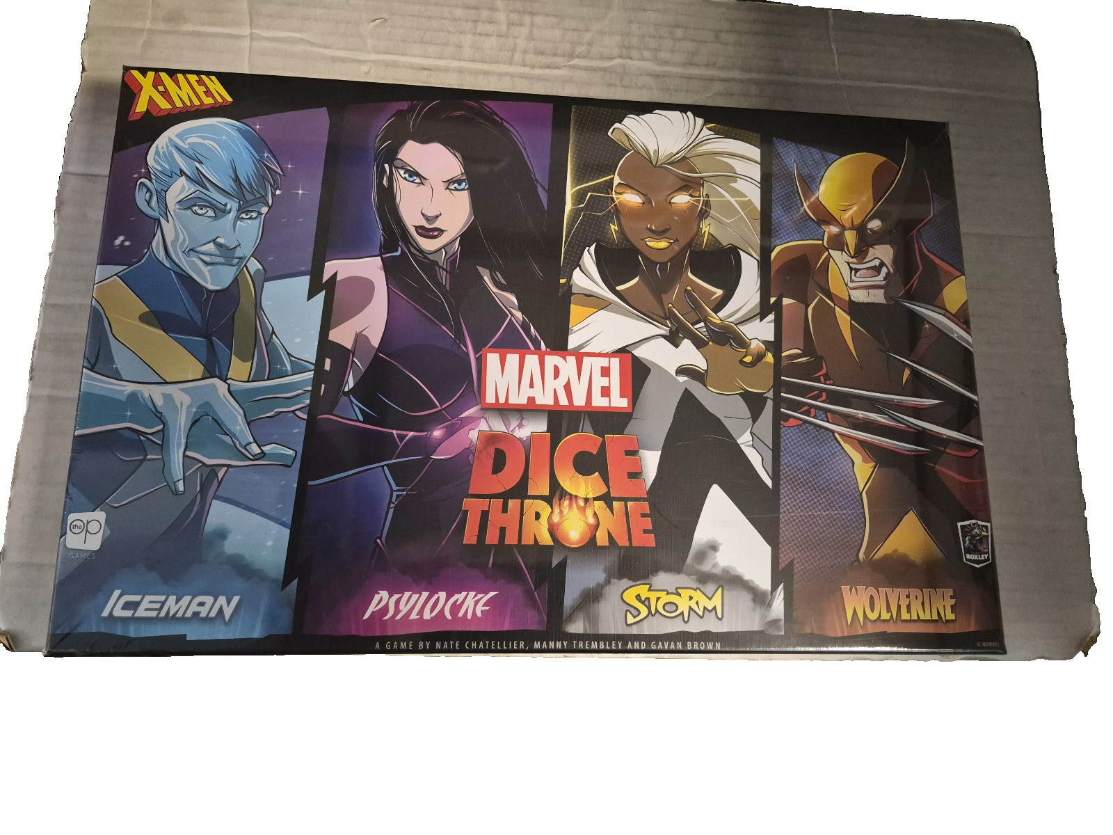 Marvel Dice Throne: X-Men Box 1 (Iceman, Psylocke, Storm, Wolverine) BRAND NEW