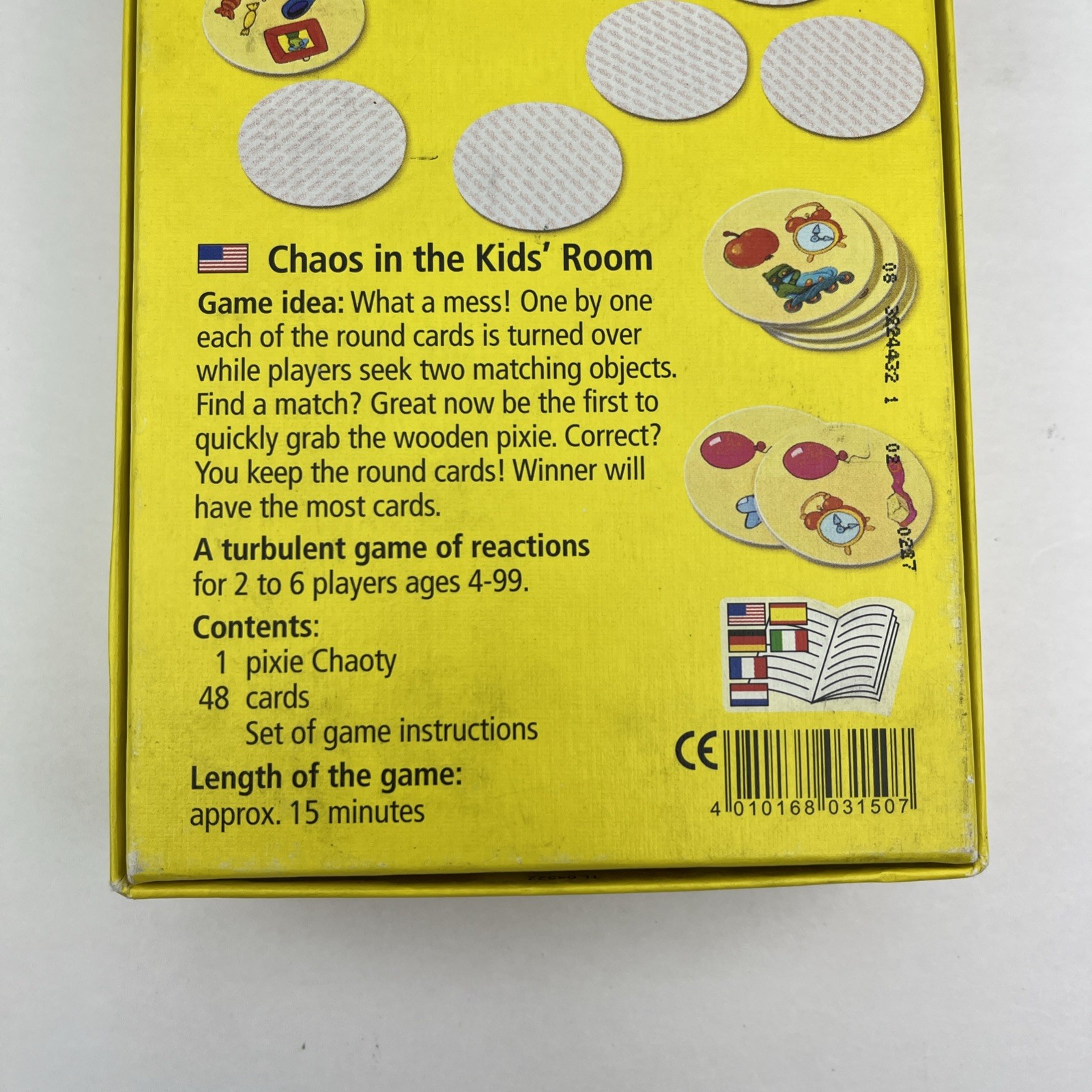 HABA Chaos in the Kids’ Room 2006 Children’s Tile Matching Game Germany COMPLETE