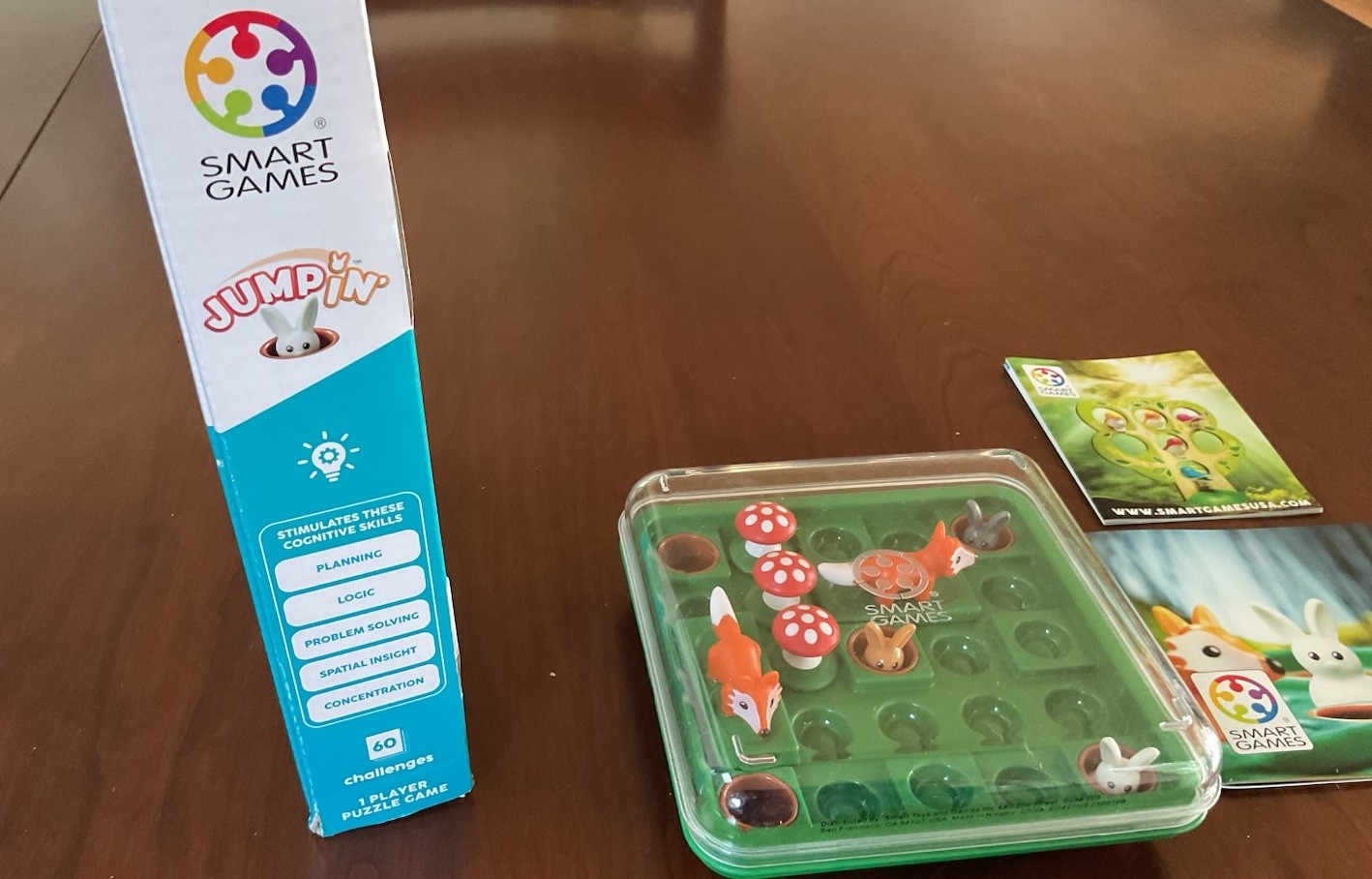 JUMP IN GAME Smart Games, 1 Player, Multiple Challenges, NEW! (see Notes)