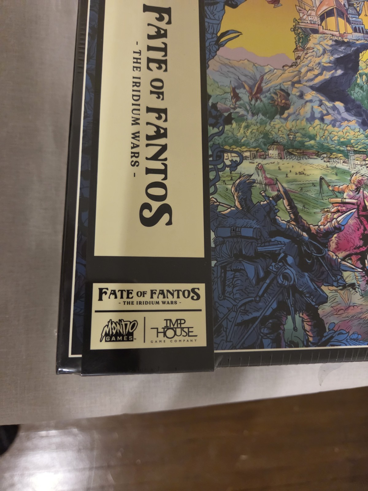 NEW Fate of Fantos The Irridium Wars Board Game Mondo Games New
