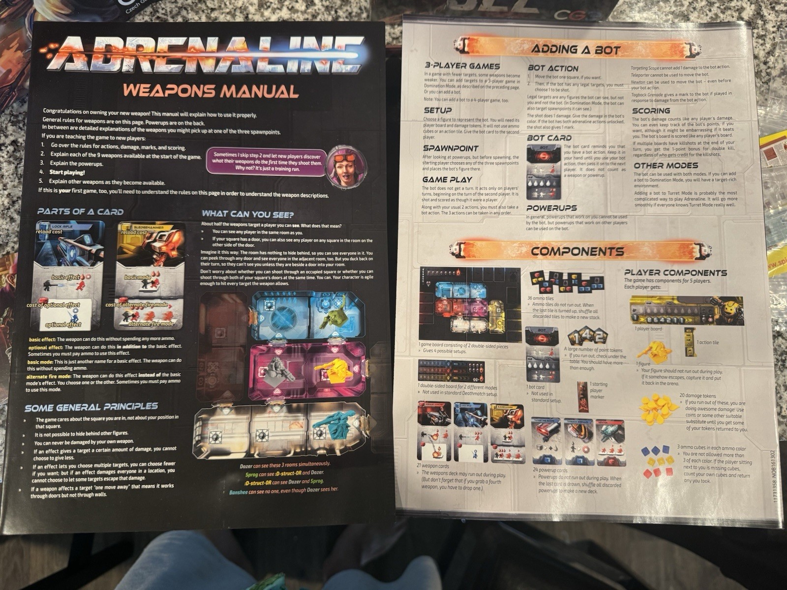 Adrenaline Board Game – New In Box & Factory Sealed – Filip Neduk