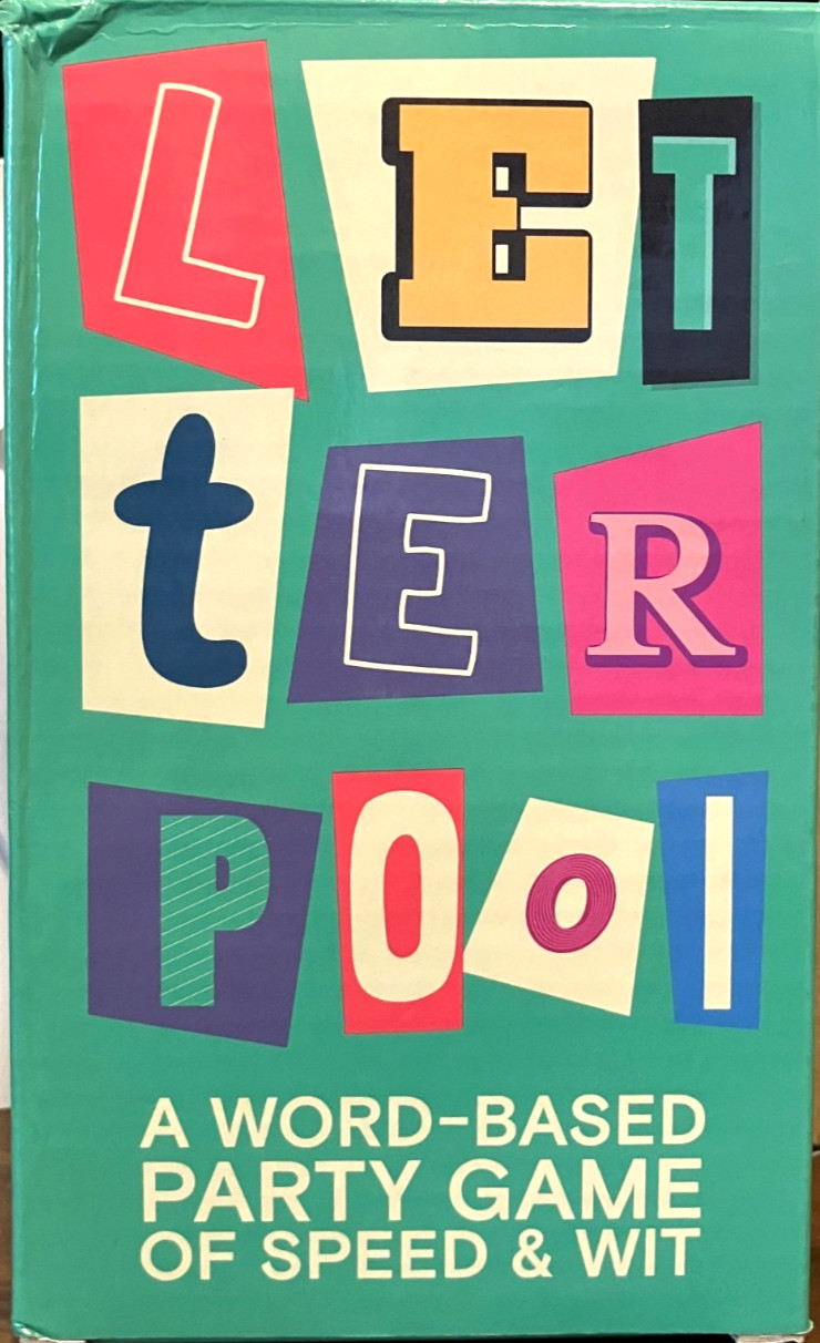 Letterpool: 2-6 Players Word Games for Adults, Teens Party Game- VG Complete