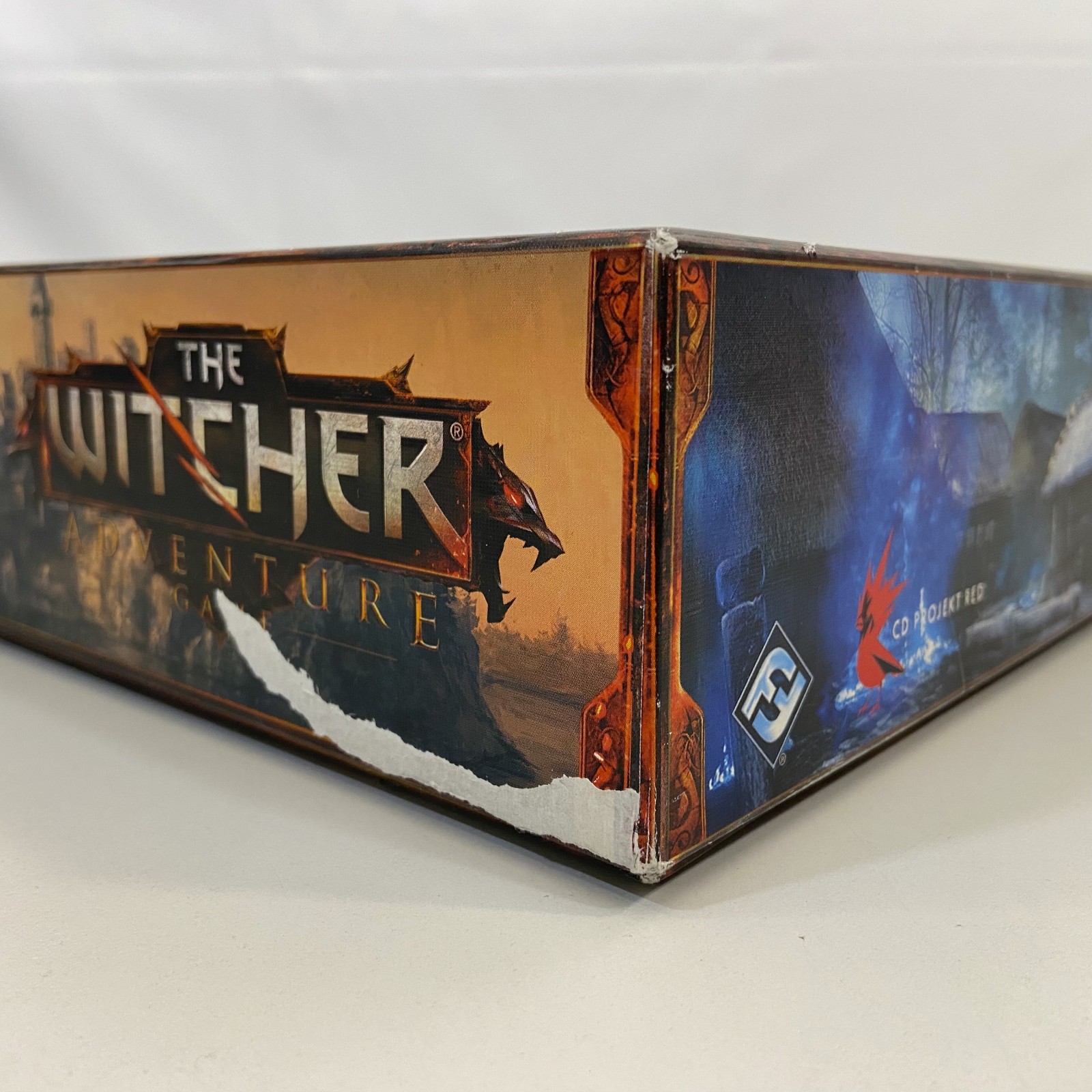 Witcher Adventure Game CD Projekt Red 2014 Board Game BROKEN BOX Fantasy Flight