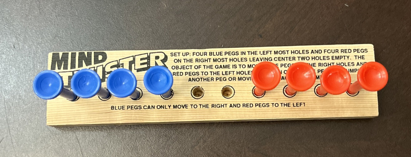Peg Board Game Wood Tic Tac Toe Magic Challenger Racing Universe Travel Lot of 7