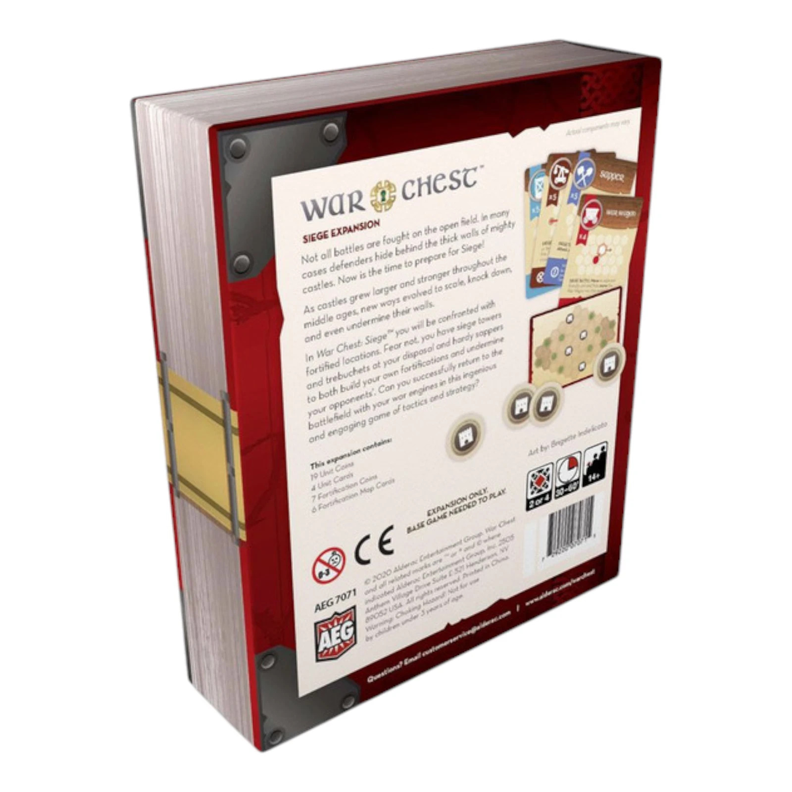 War Chest Siege Expansion Strategy Board Game by Alderac Entertainment Group AEG