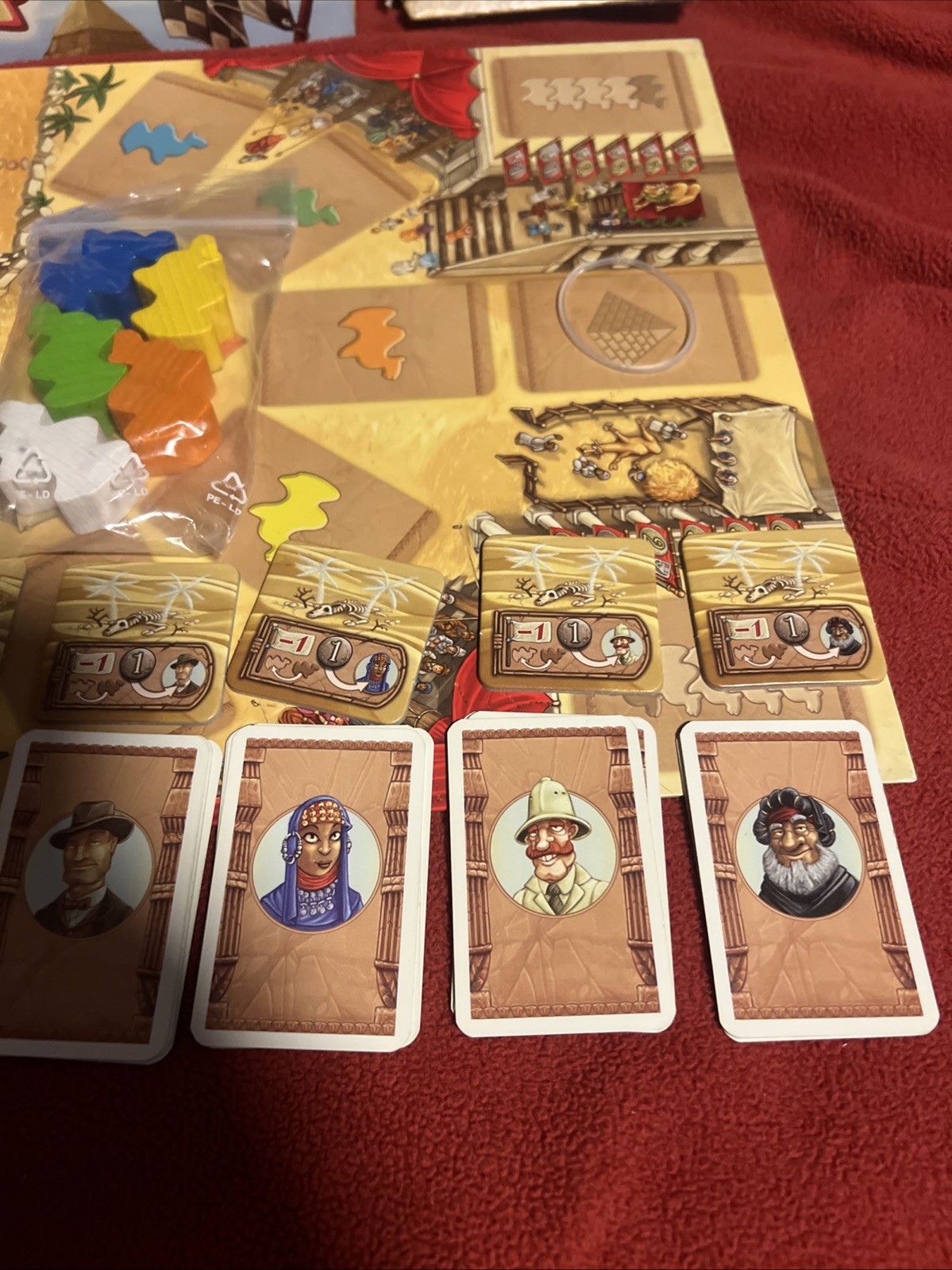 CAMEL UP – Z Man Games – *Missing 1 Die* *Heavy Box Wear*