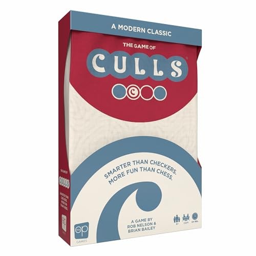 CULLS, an Abstract Strategy Board Game, Smarter Than Checkers and More Fun