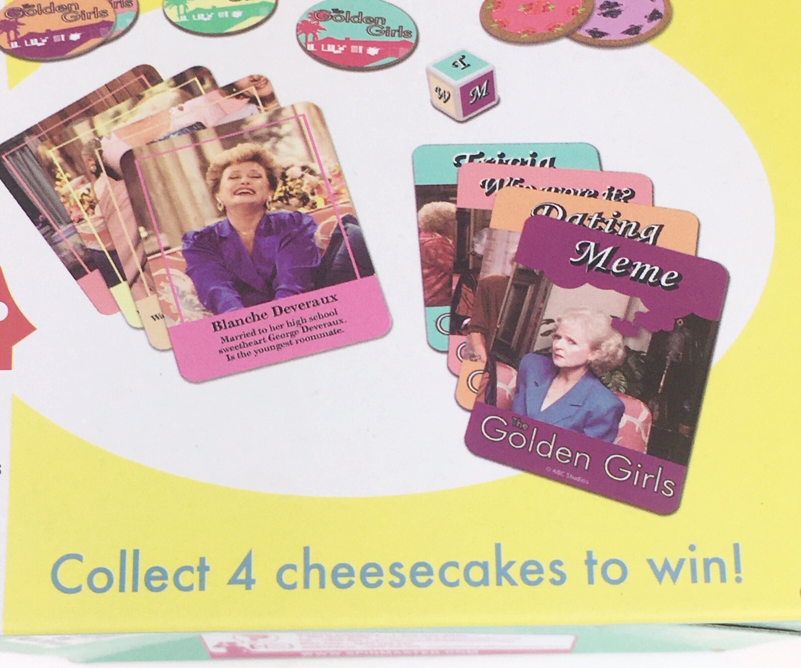 Trivia Game The Golden Girls Any Way You Slice It 2018 Game Box Cardinal