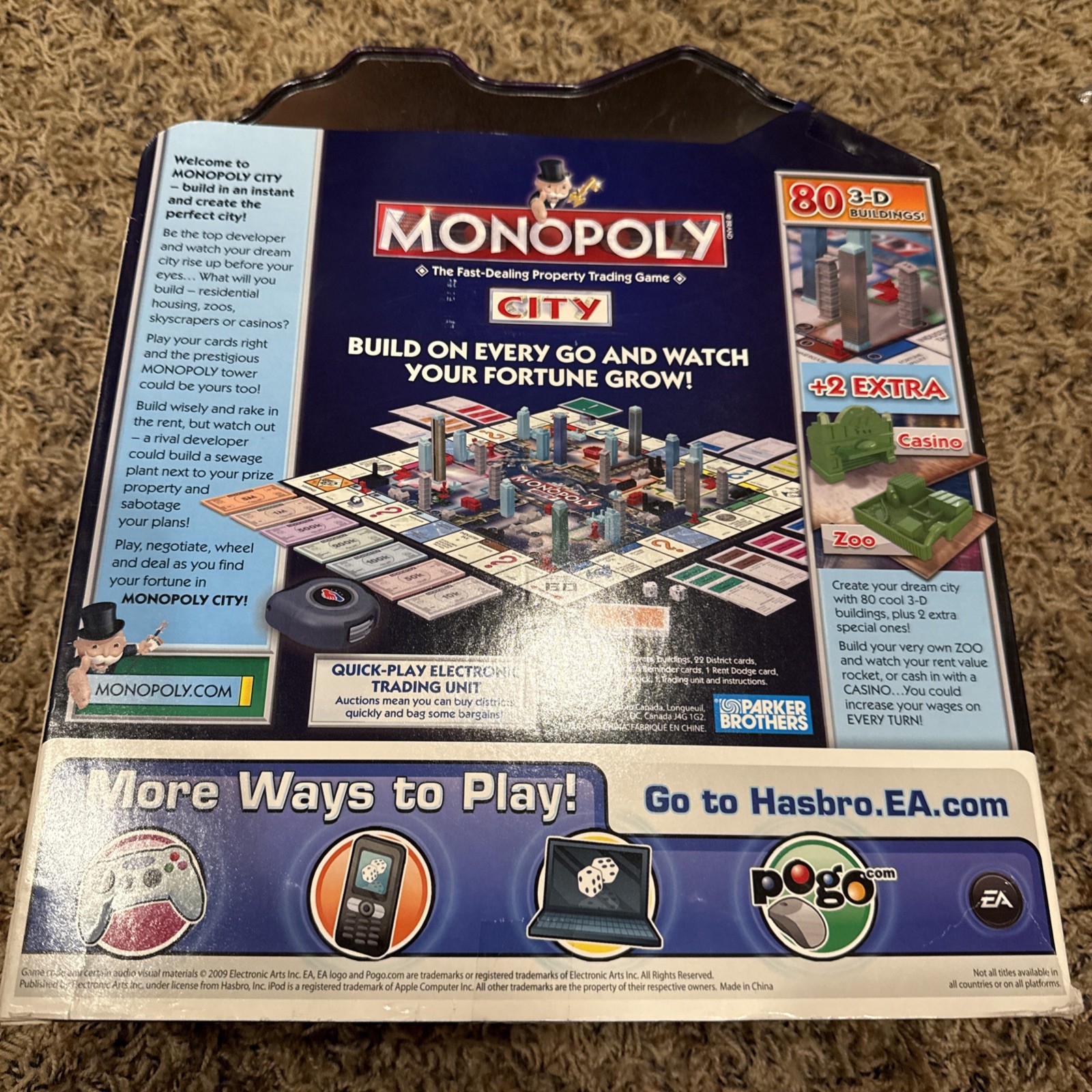 Monopoly City Game NEW