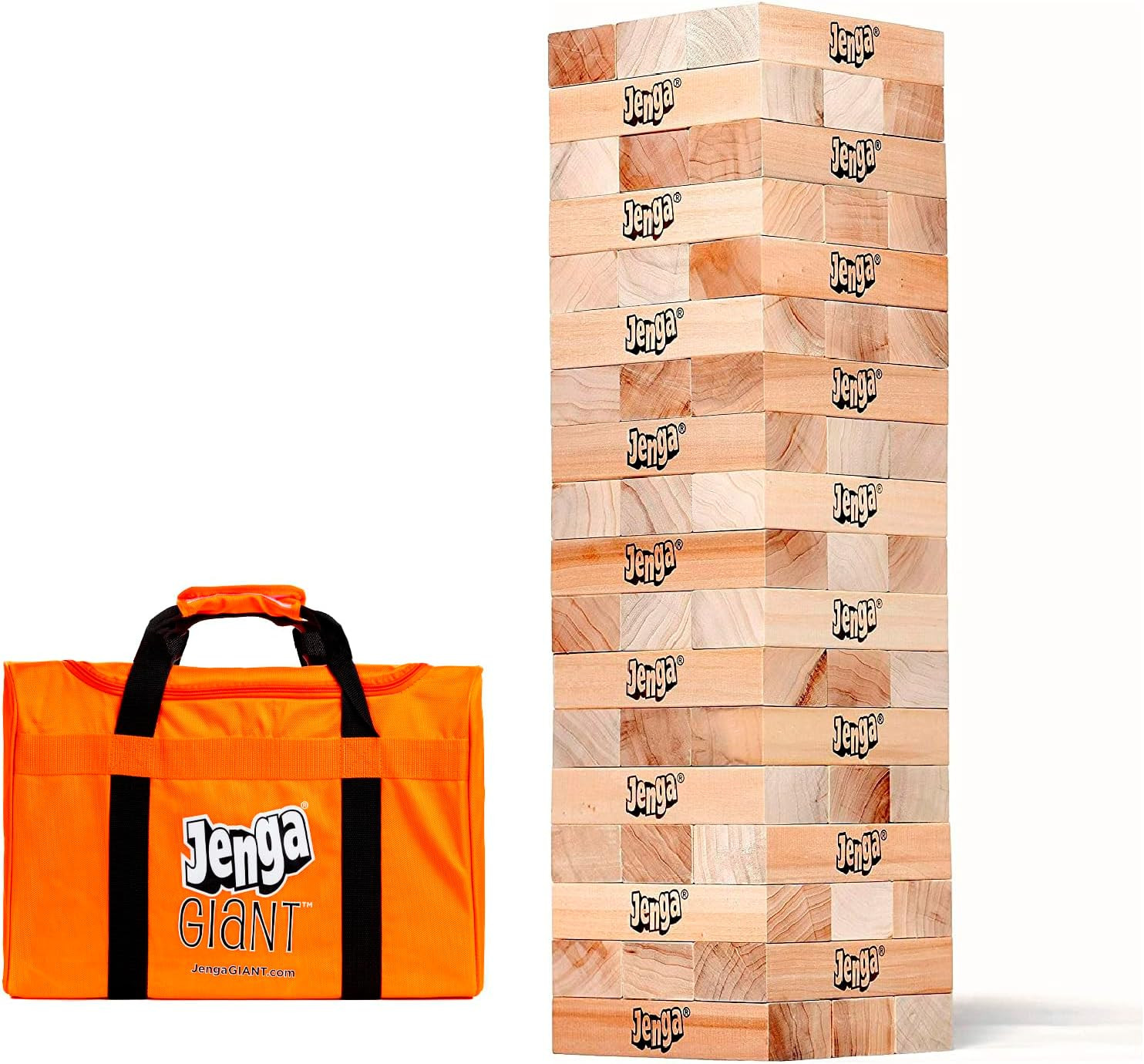 Giant – Hardwood Blocks – Stacks to over 5 Feet – Officially Licensed – JS7