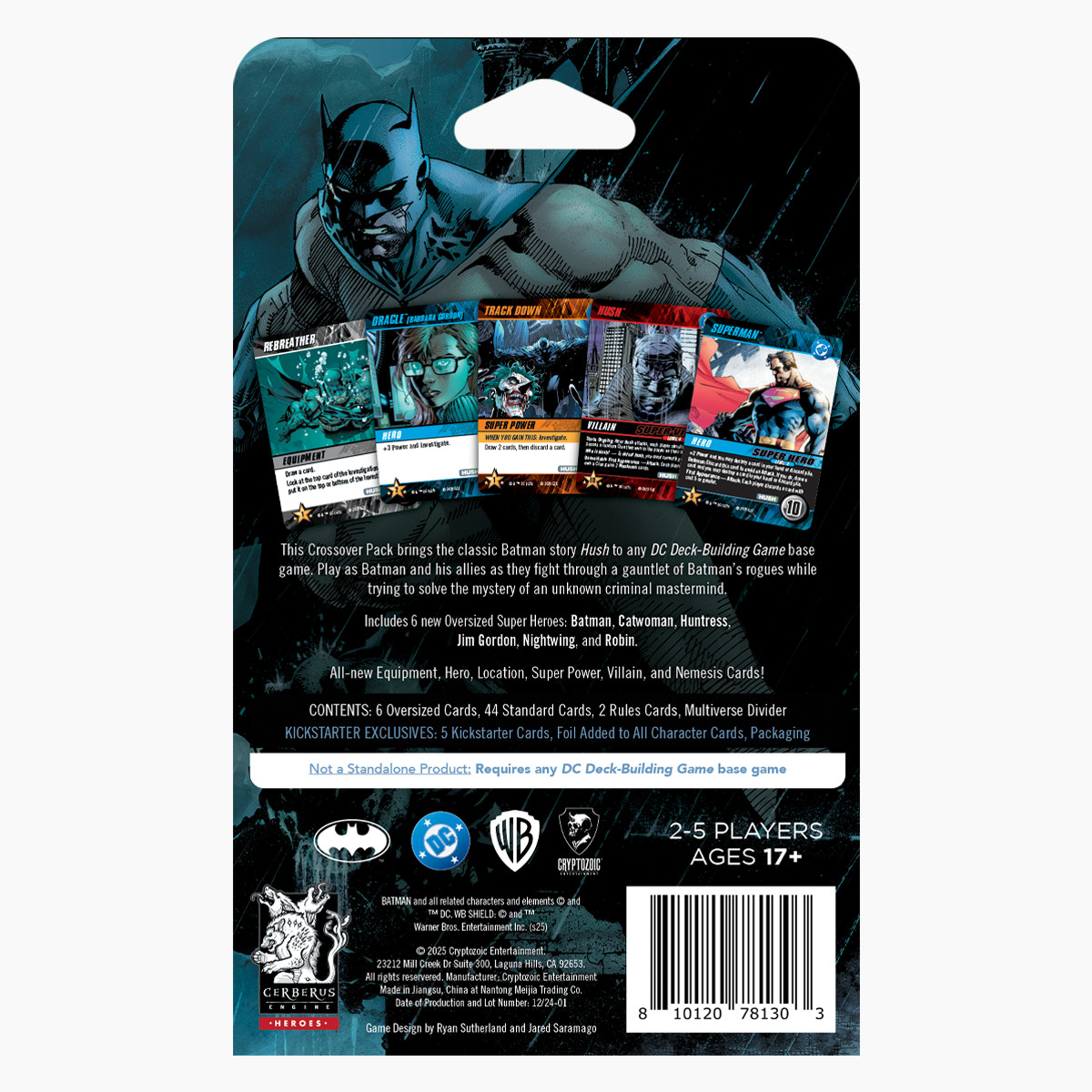 DC Deck-Building Game Crossover Pack 12: Batman: Hush (Kickstarter Edition)