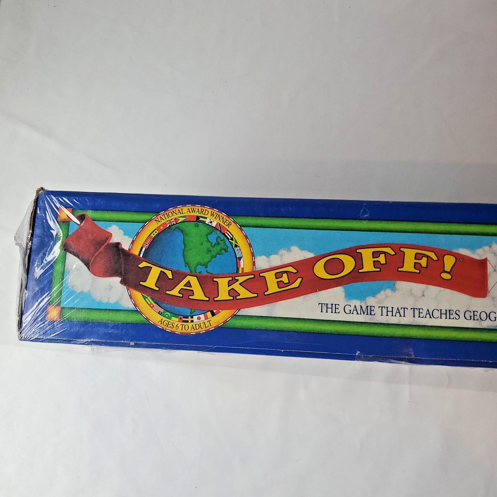 Take Off! Board Game – The Game That Teaches Geography – NEW NIB
