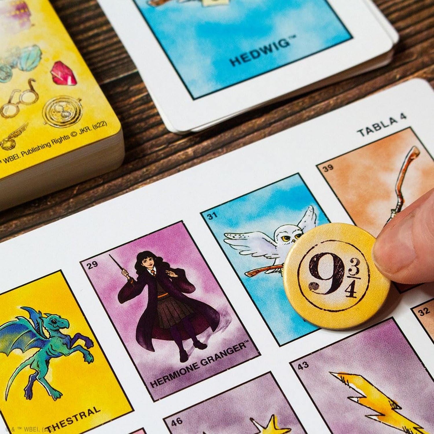 Harry Potter Loteria Game – Bingo Style with Custom Artwork Inspired by Mexic…